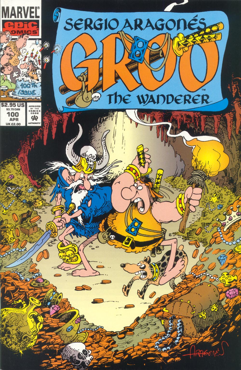 Read online Sergio Aragonés Groo the Wanderer comic -  Issue #100 - 1