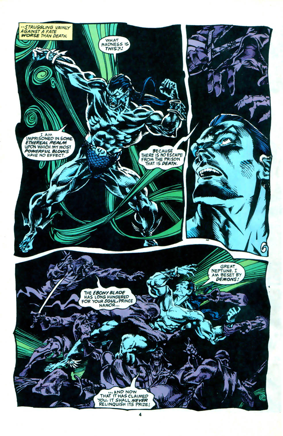 Read online Namor, The Sub-Mariner comic -  Issue #61 - 4