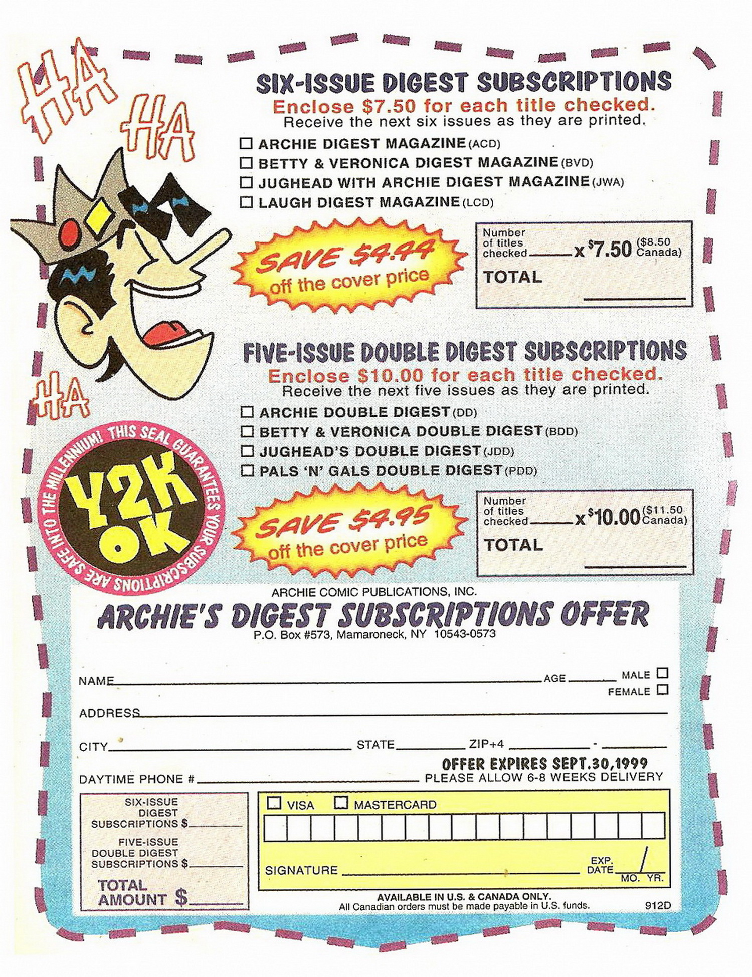 Read online Betty and Veronica Digest Magazine comic -  Issue #106 - 98
