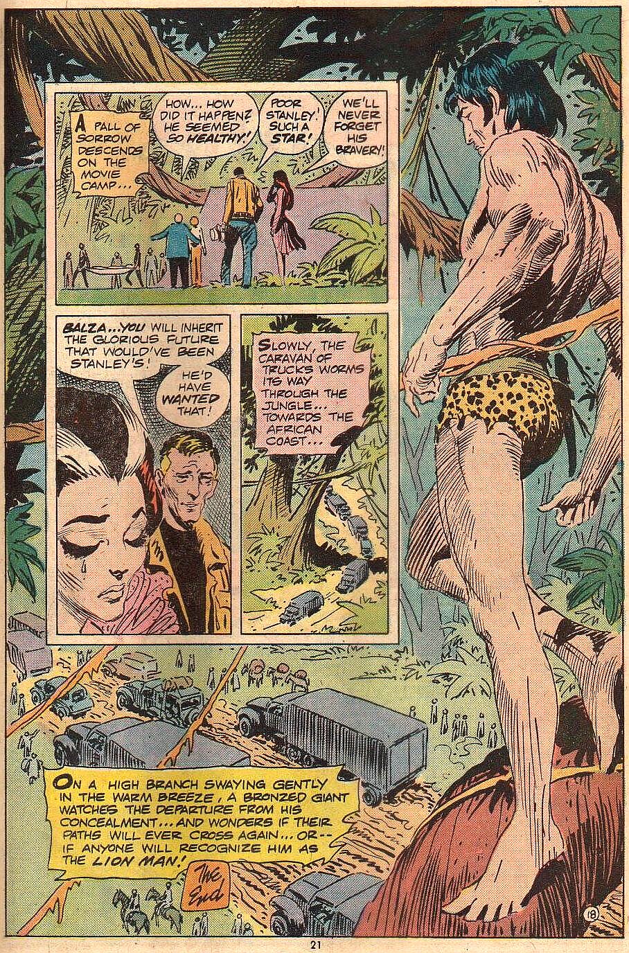 Read online Tarzan (1972) comic -  Issue #234 - 21