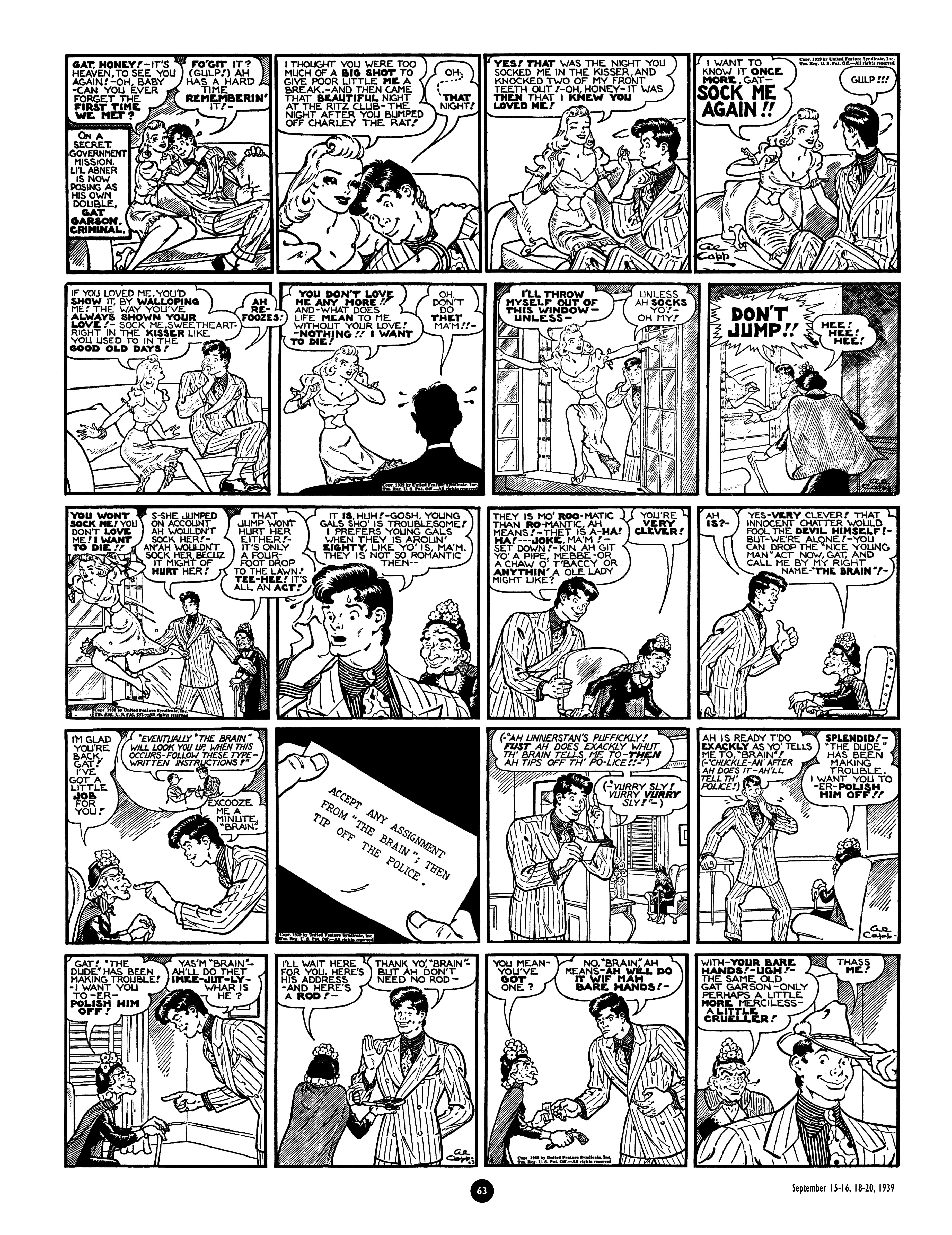 Read online Al Capp's Li'l Abner Complete Daily & Color Sunday Comics comic -  Issue # TPB 3 (Part 1) - 64
