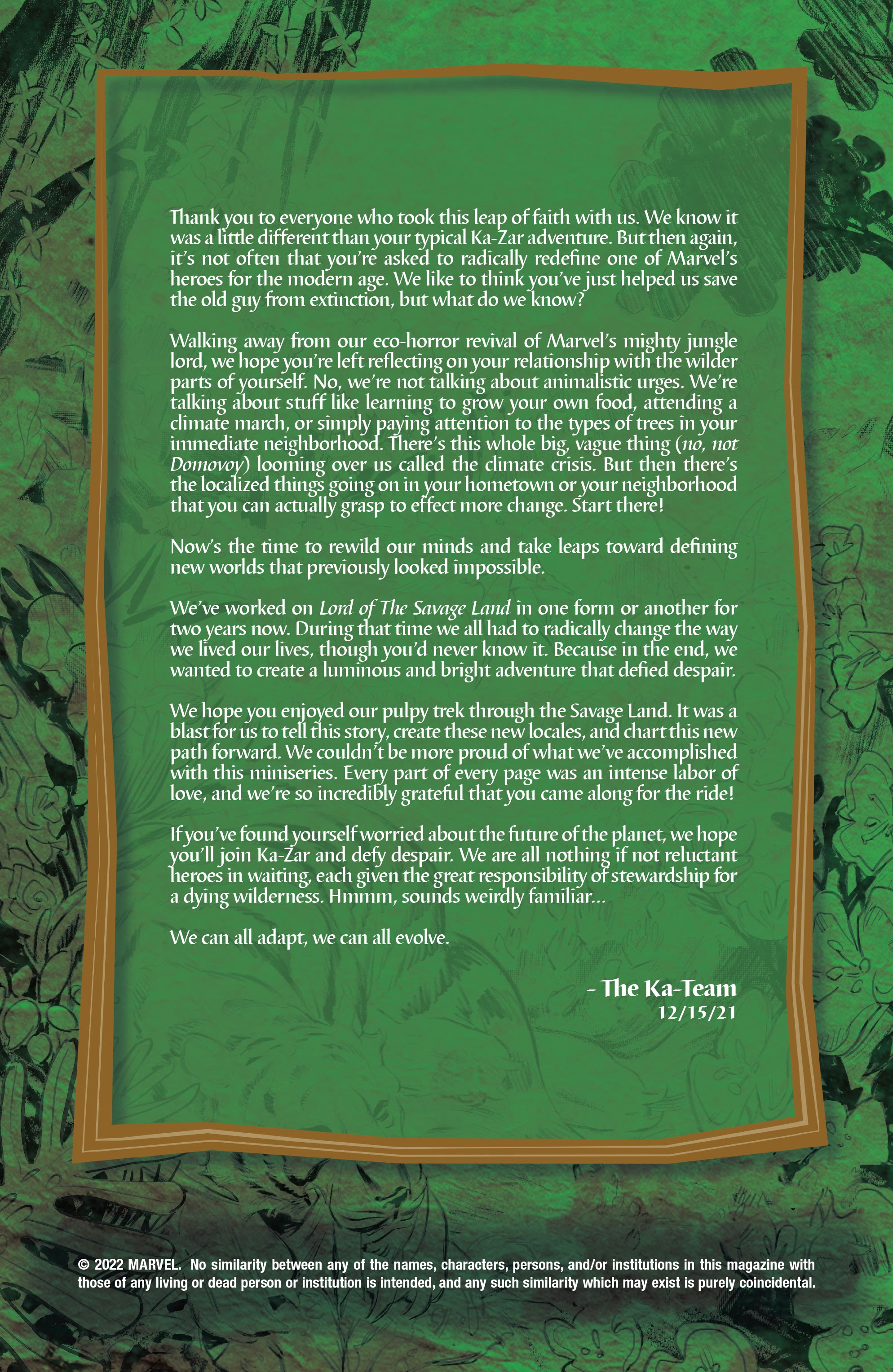 Read online Ka-Zar Lord of the Savage Land comic -  Issue #5 - 23