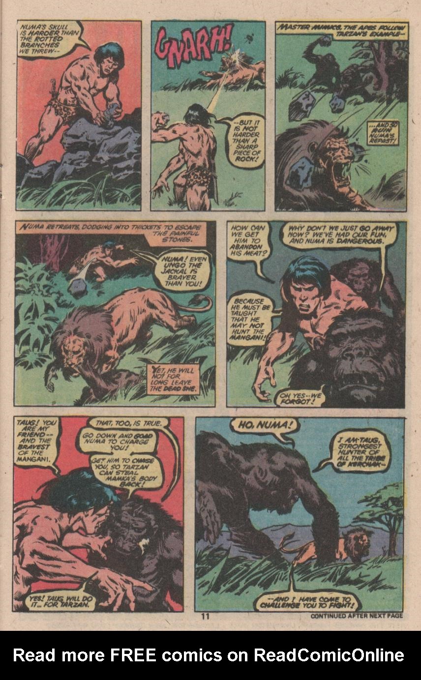 Read online Tarzan (1977) comic -  Issue #12 - 8