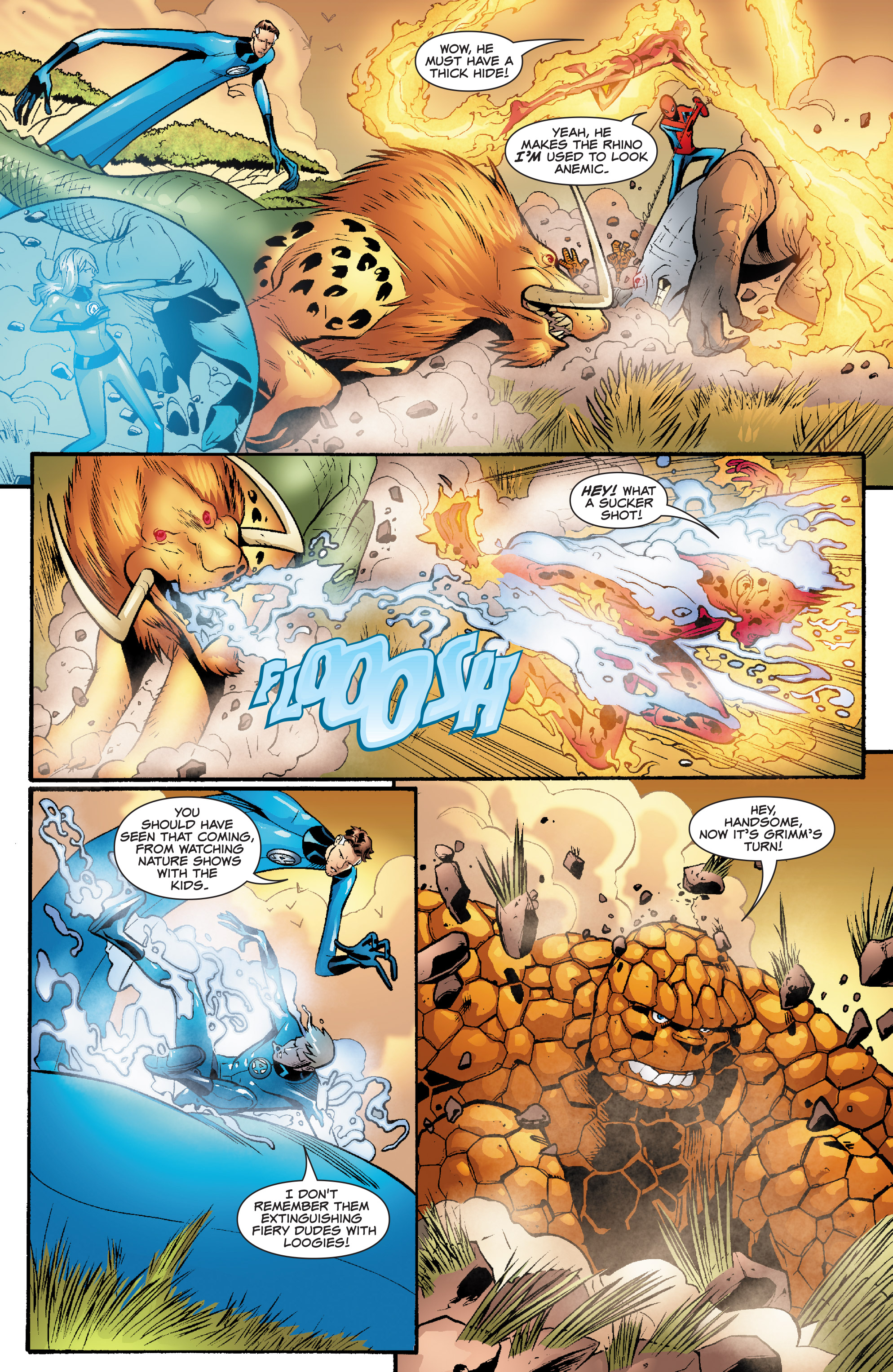 Read online Spider-Man and the Fantastic Four comic -  Issue #4 - 8