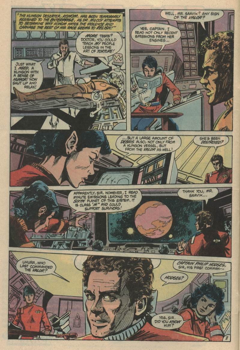 Read online Star Trek (1984) comic -  Issue #5 - 3
