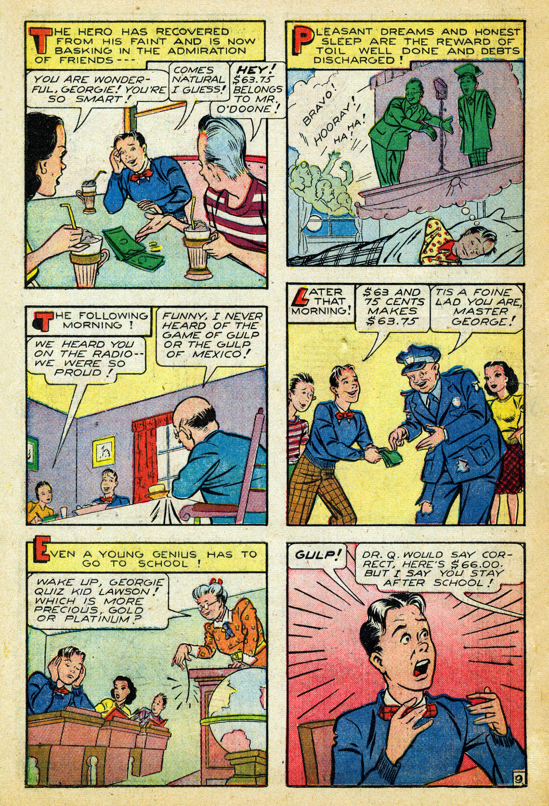 Read online Georgie Comics (1945) comic -  Issue #1 - 22