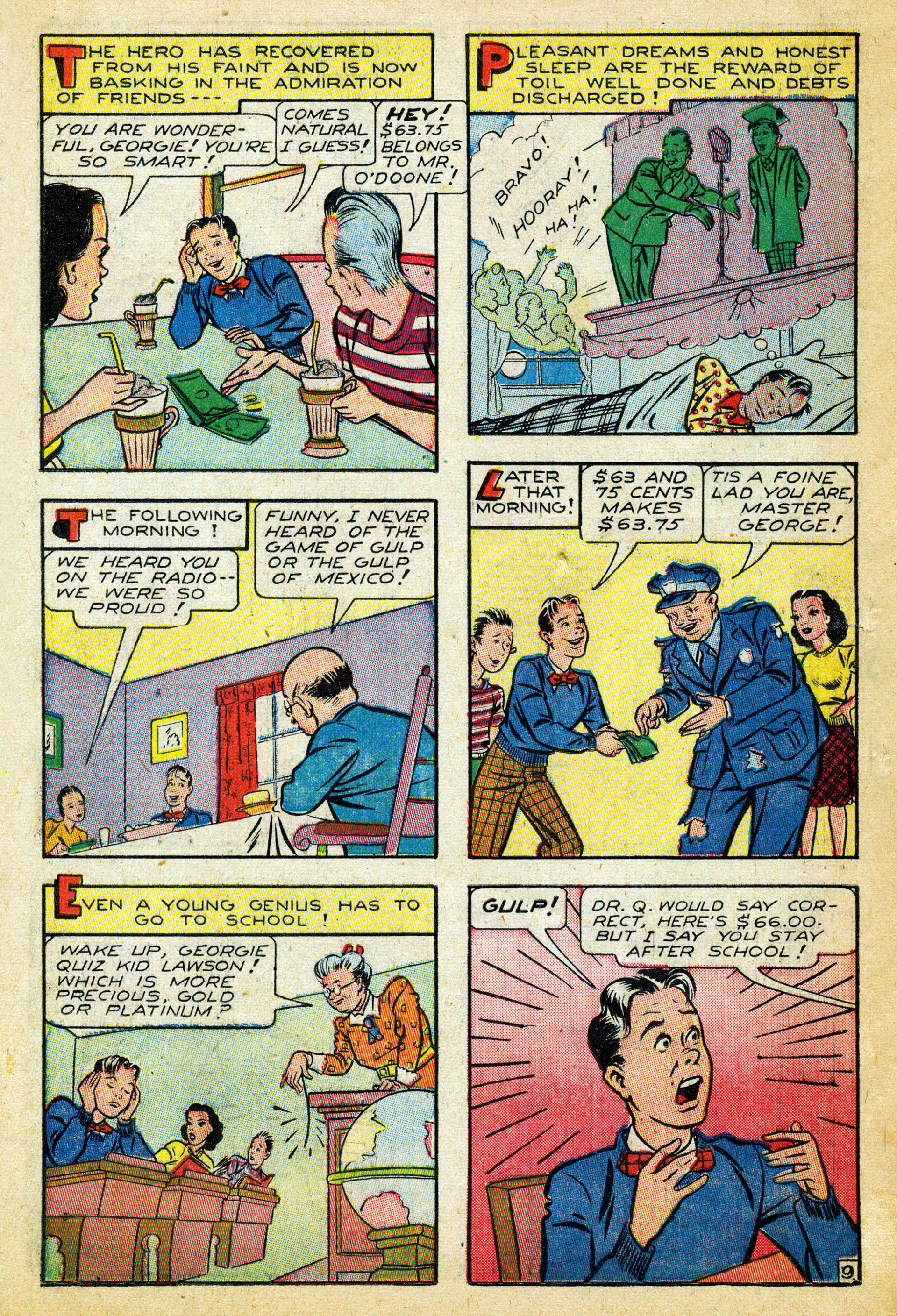 Read online Georgie Comics (1945) comic -  Issue #1 - 22