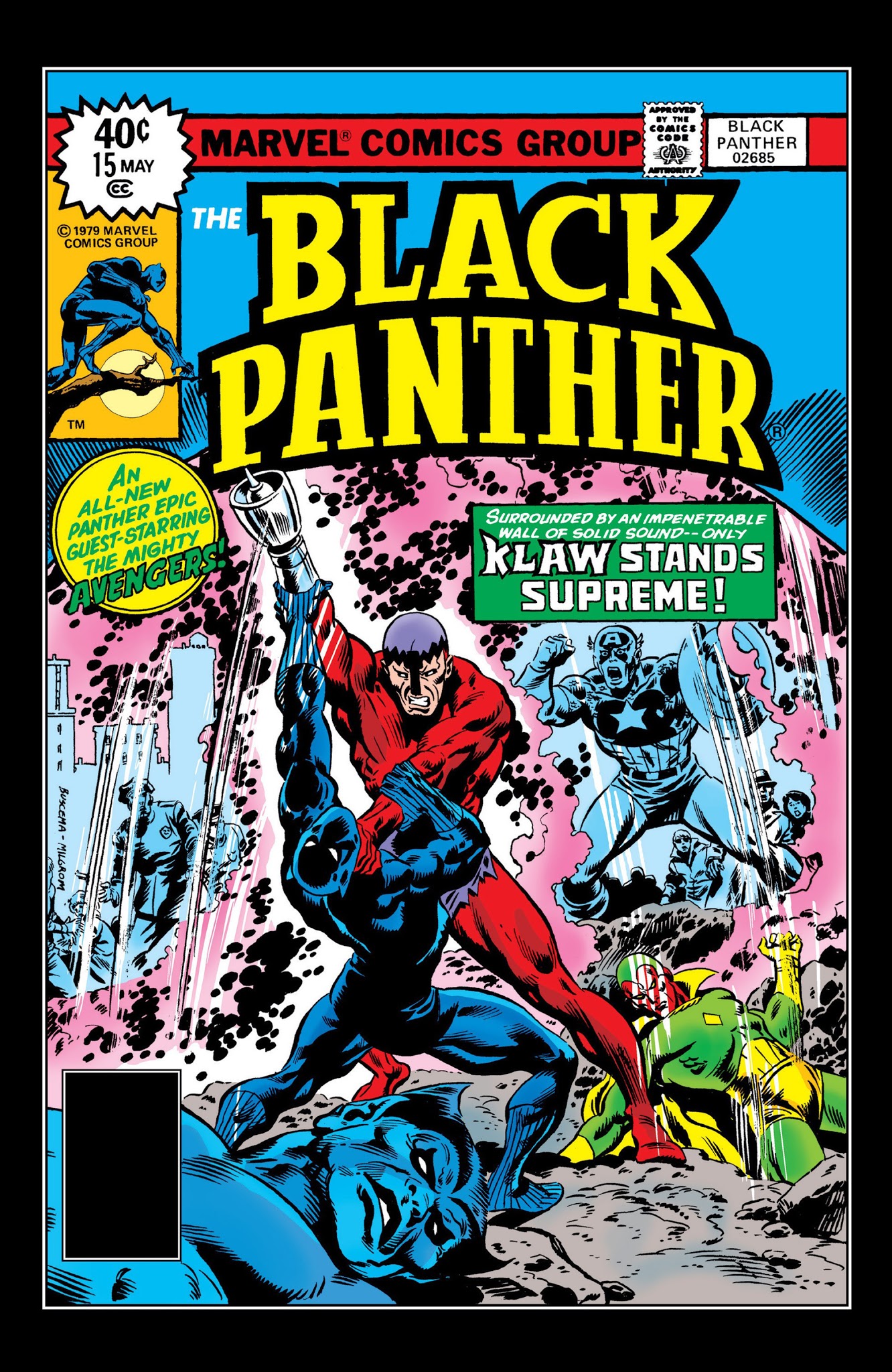 Read online Marvel Masterworks: The Black Panther comic -  Issue # TPB 2 - 255