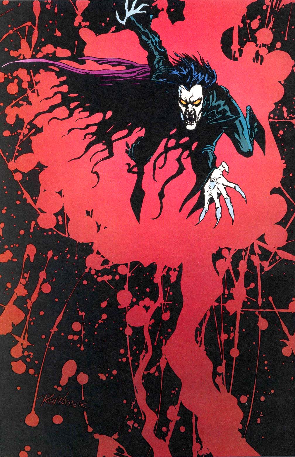 Read online Morbius: The Living Vampire (1992) comic -  Issue #25 - 35