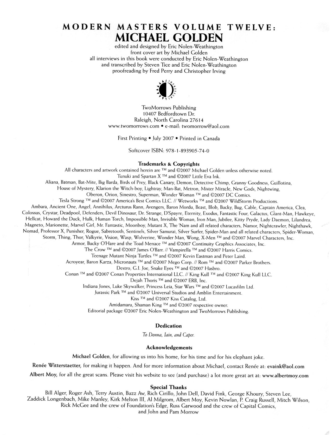 Read online Modern Masters comic -  Issue #12 - 3