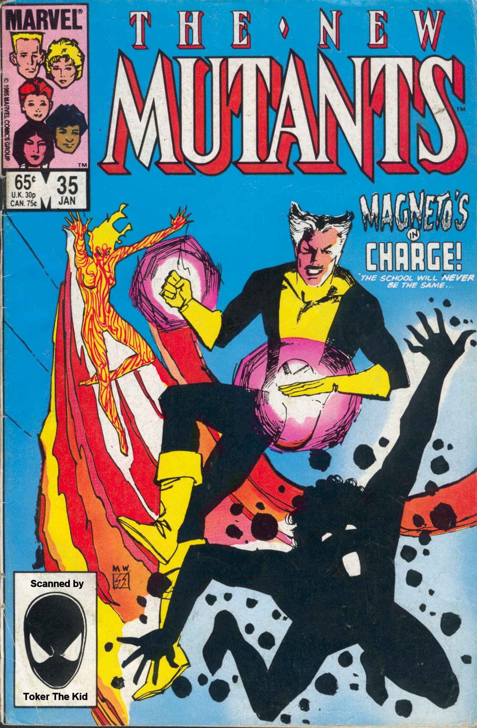 Read online The New Mutants comic -  Issue #35 - 1