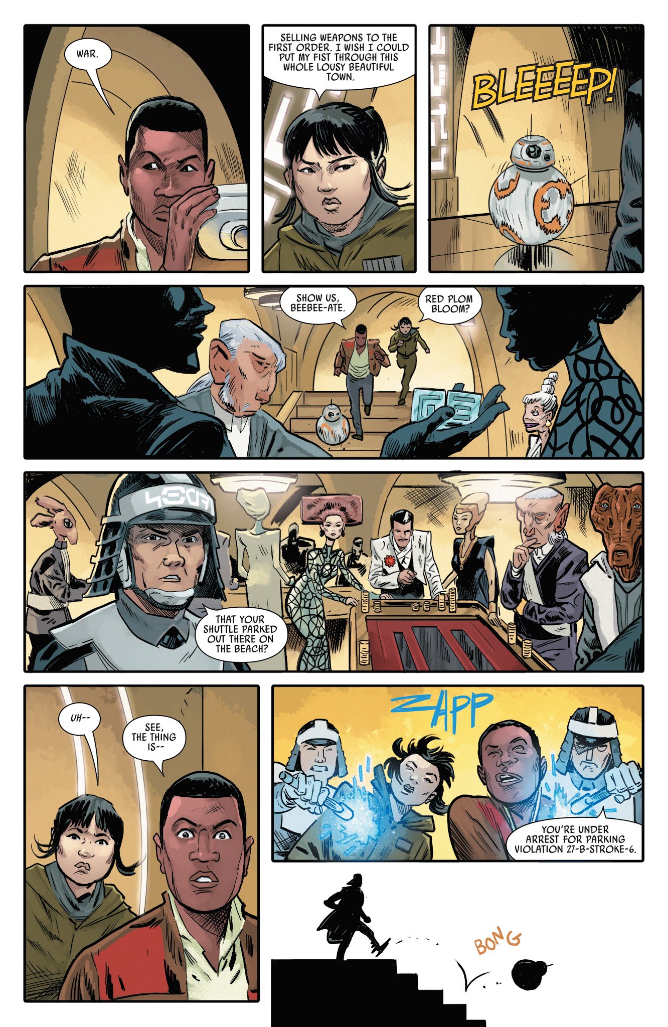 Read online Star Wars: The Last Jedi Adaptation comic -  Issue #3 - 7