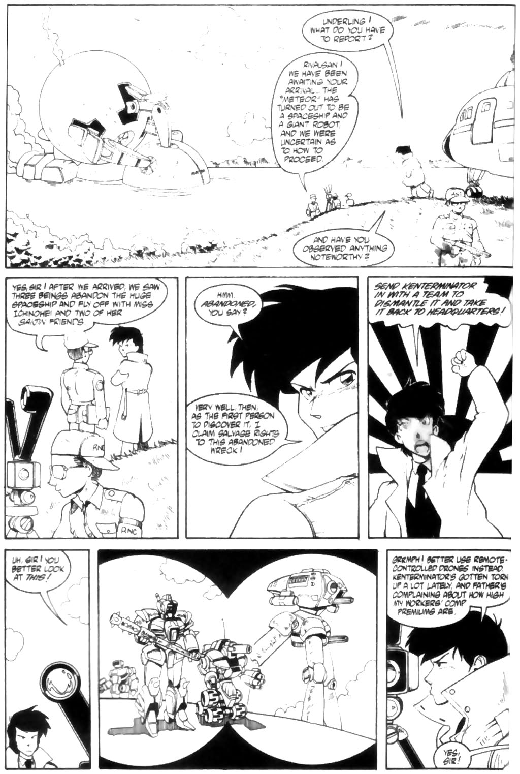Read online Ninja High School (1986) comic -  Issue #28 - 21