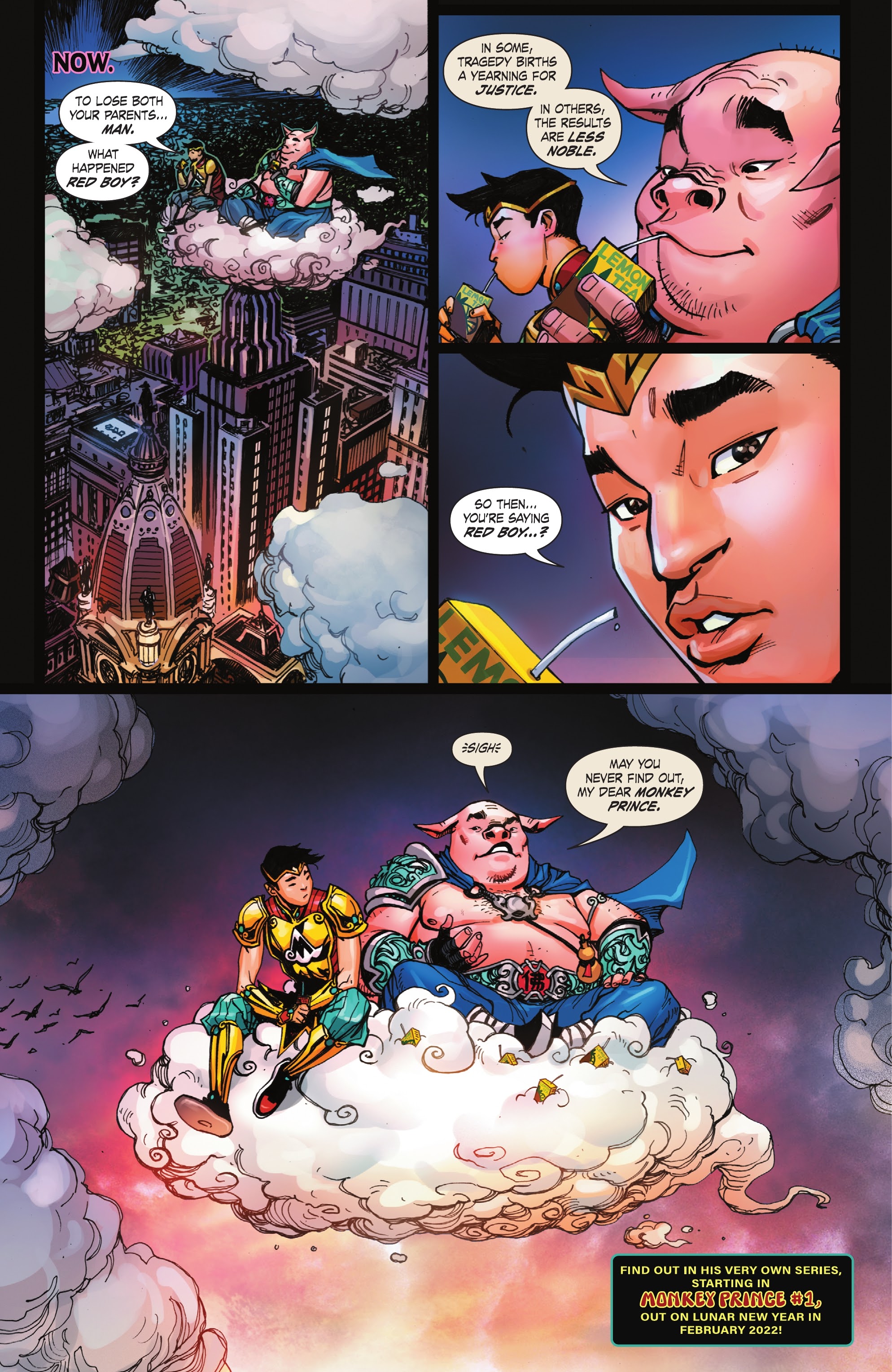Read online Monkey Prince comic -  Issue #0 - 10