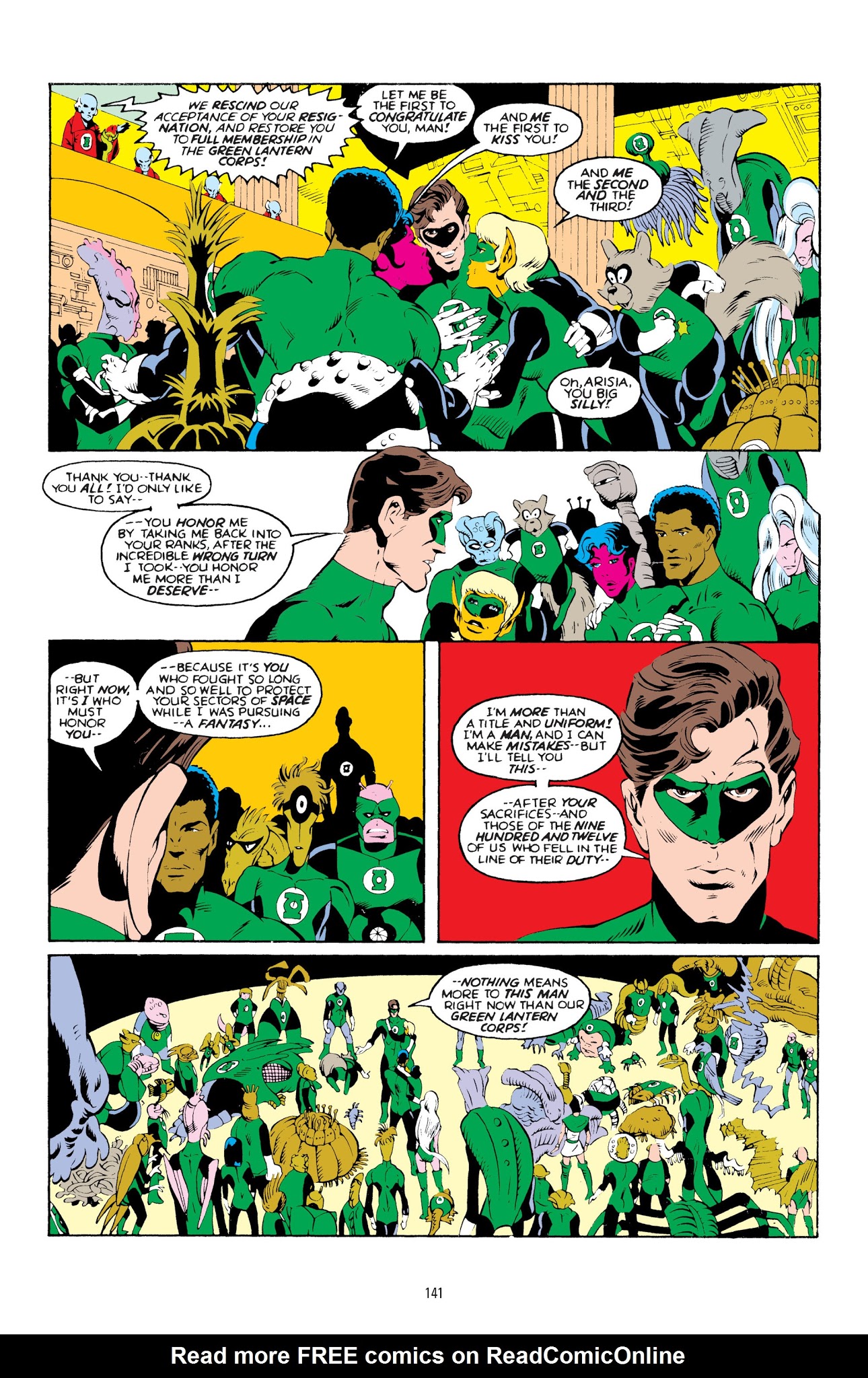 Read online Green Lantern: Sector 2814 comic -  Issue # TPB 3 - 141