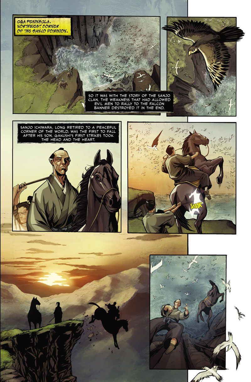 Read online Samurai's Blood comic -  Issue #1 - 10