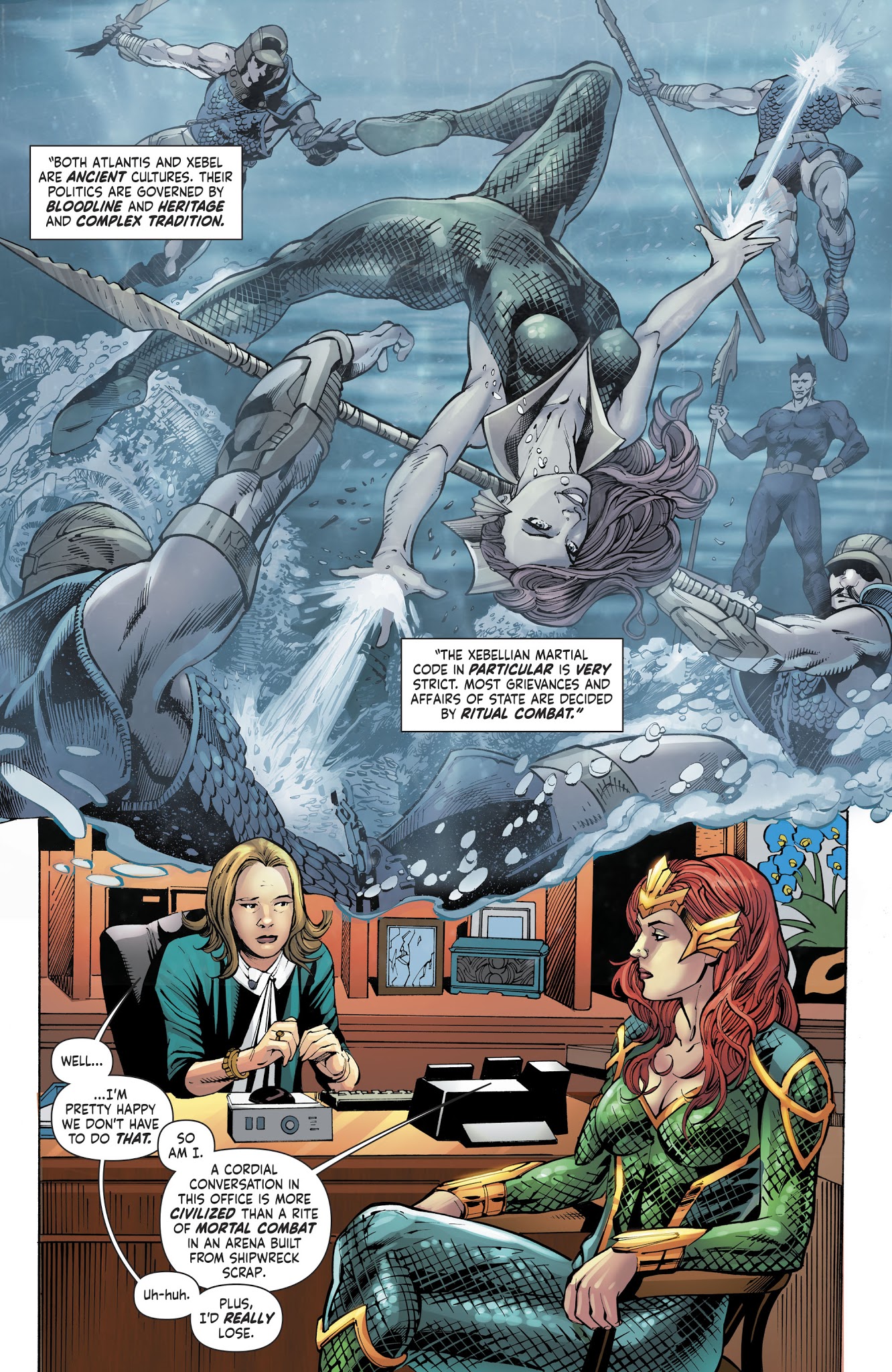 Read online Mera: Queen of Atlantis comic -  Issue #1 - 21