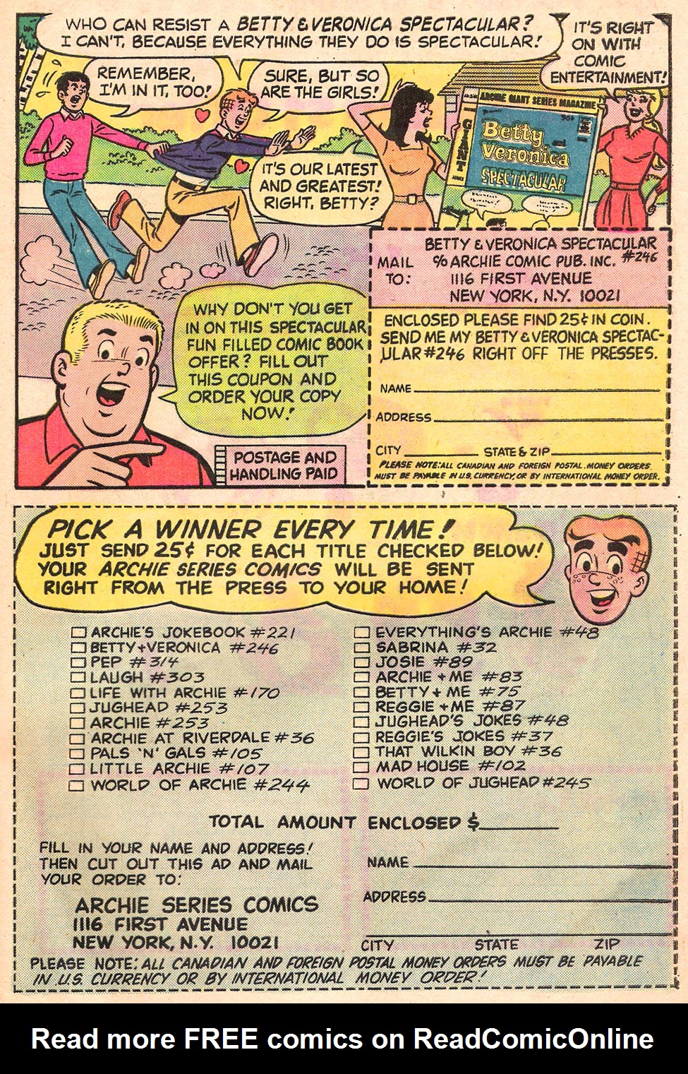 Read online Archie's TV Laugh-Out comic -  Issue #40 - 27