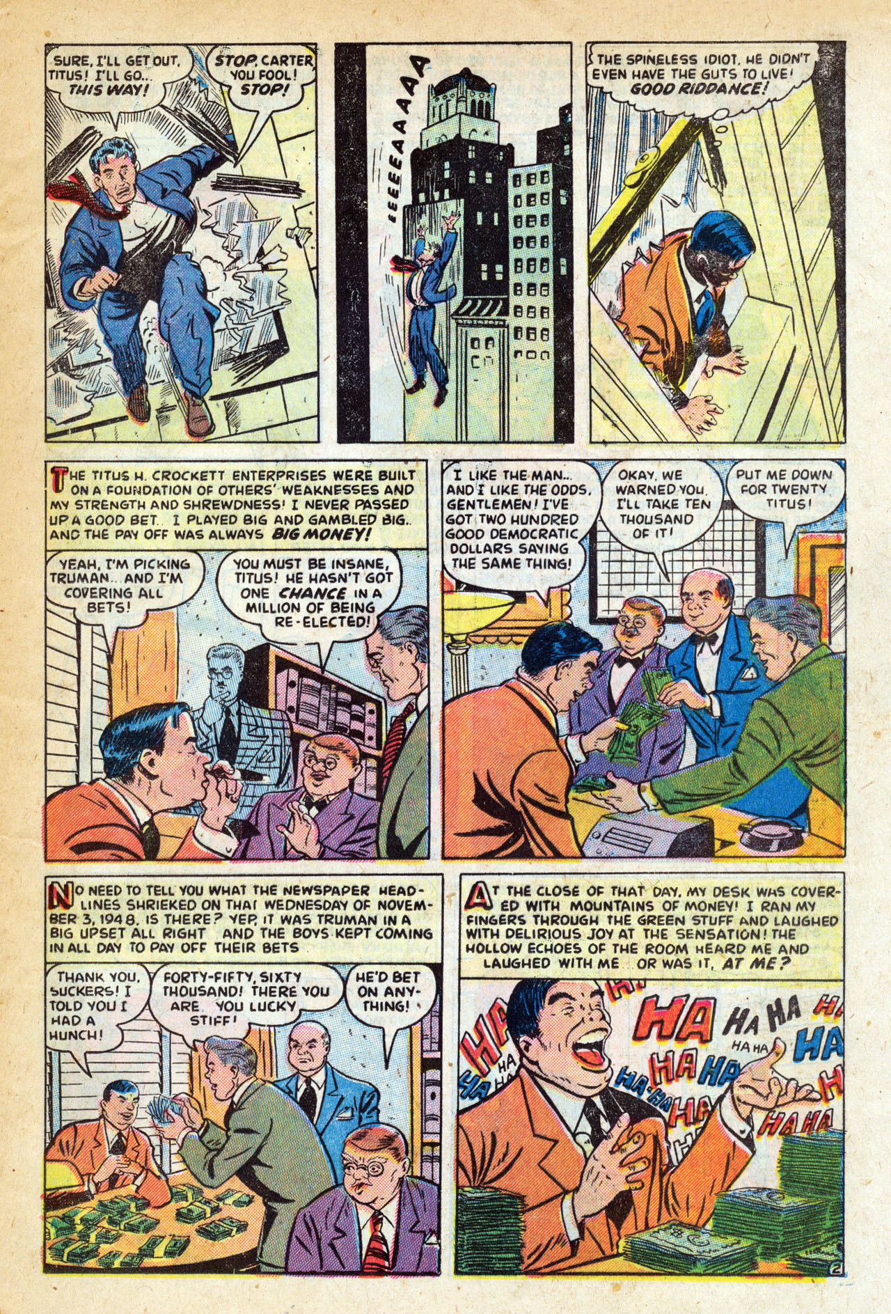Read online Adventures into Terror comic -  Issue #1 - 13