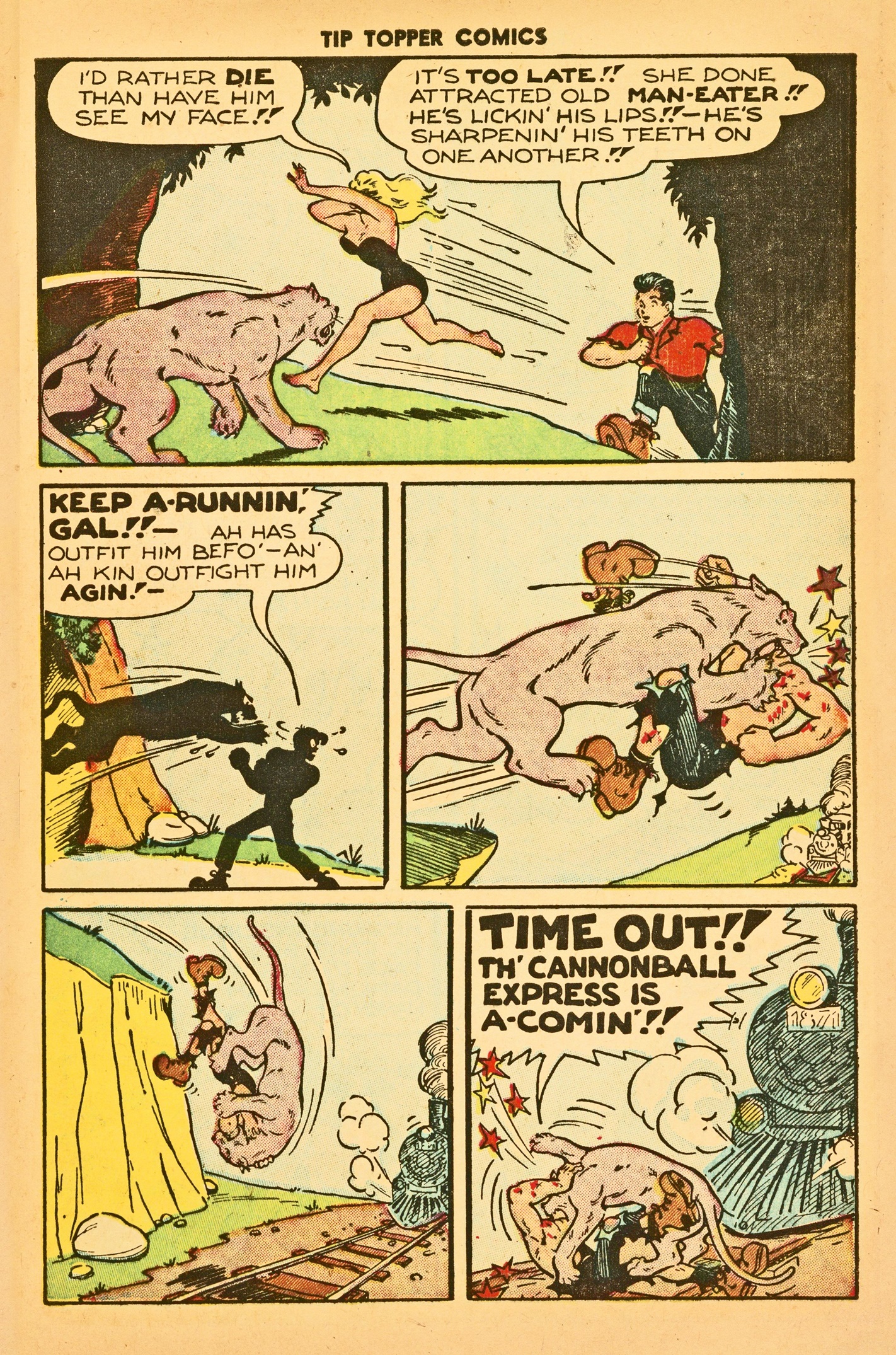 Read online Tip Topper Comics comic -  Issue #18 - 29