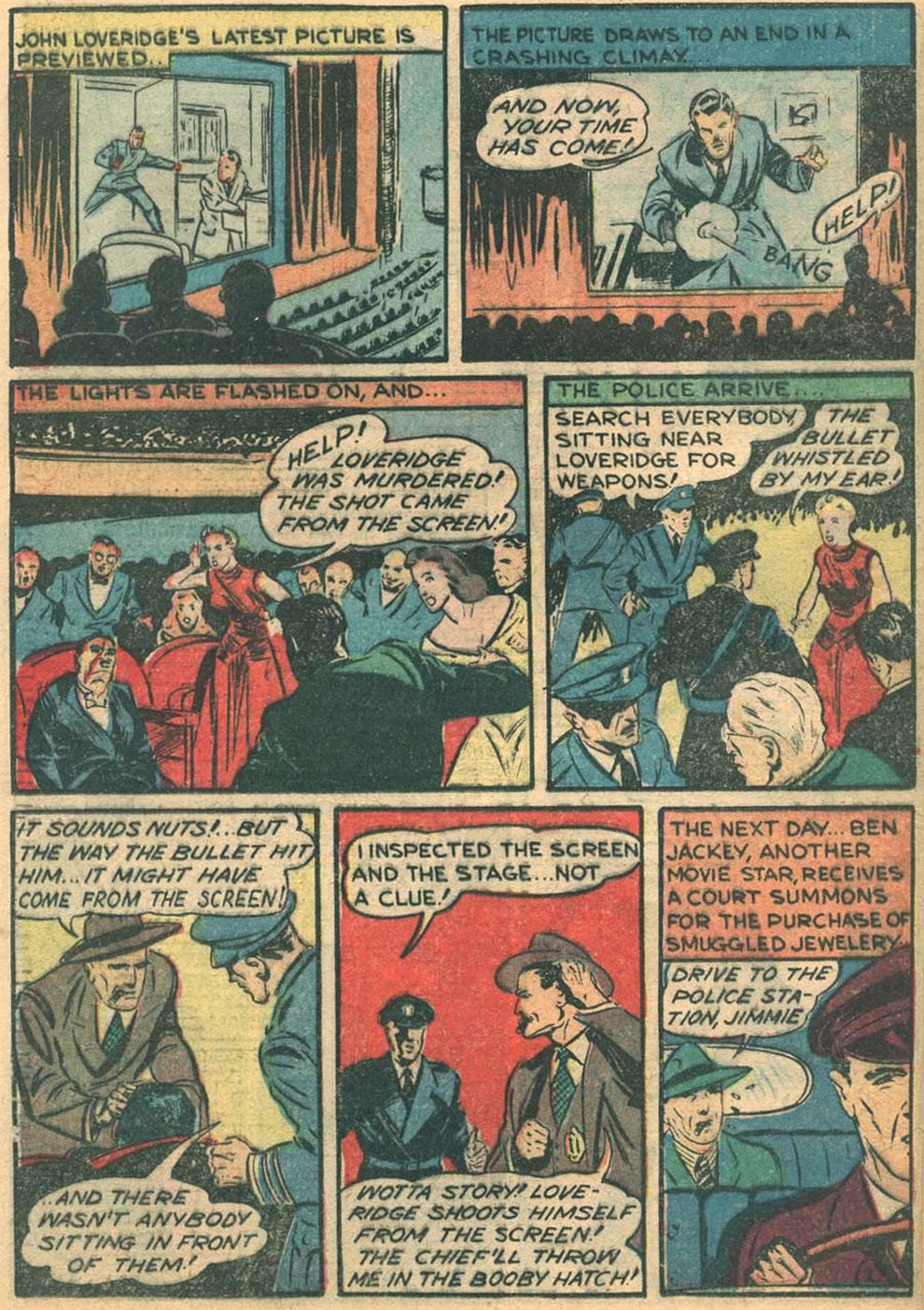 Read online Pep Comics comic -  Issue #8 - 4