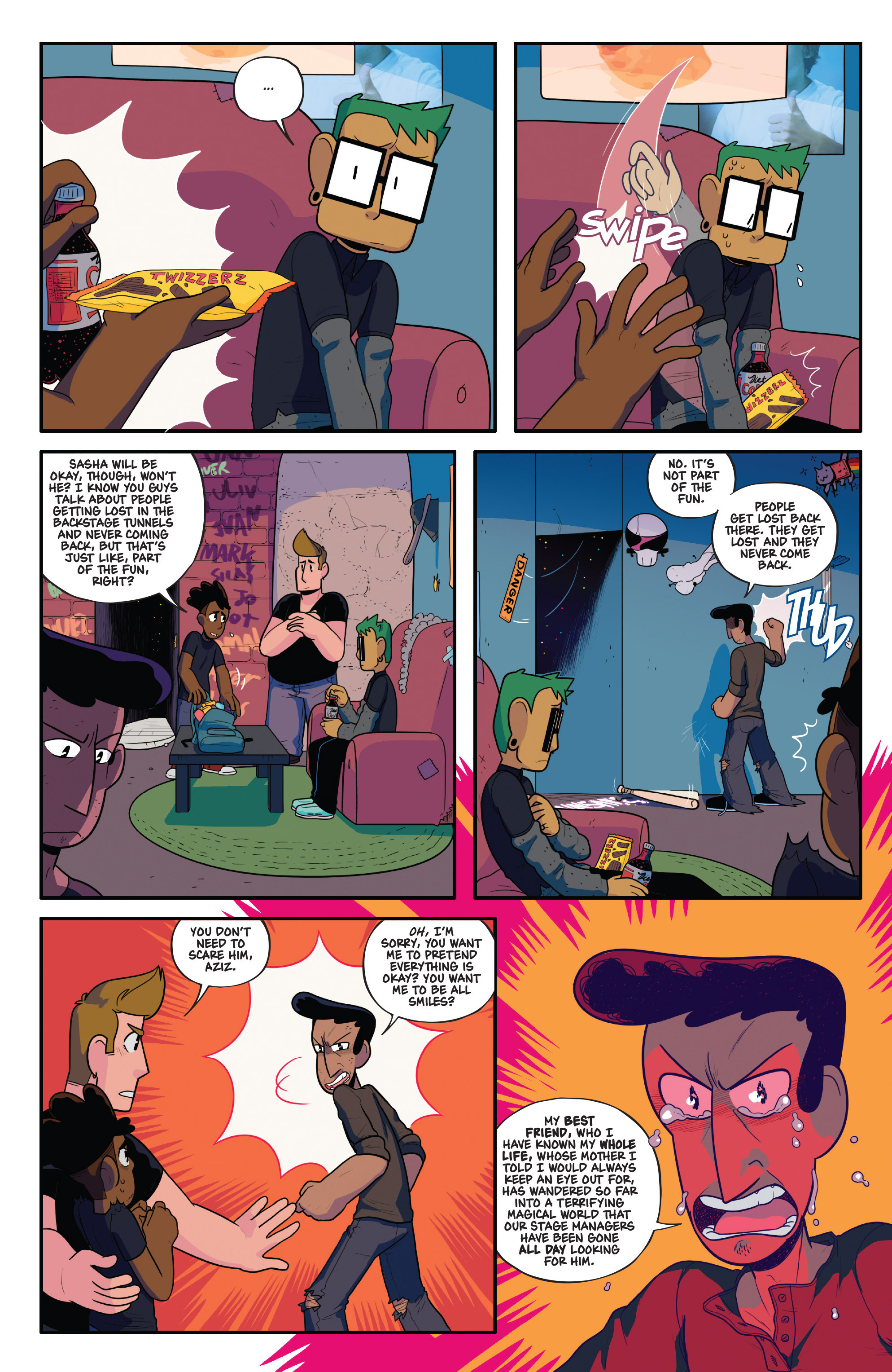 Read online The Backstagers comic -  Issue #4 - 5