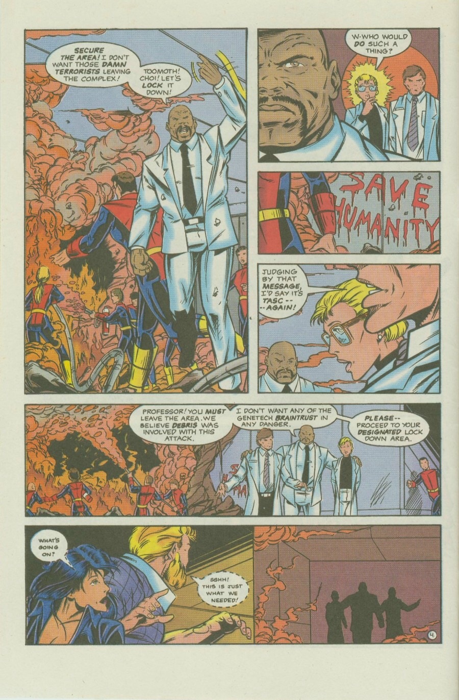 Read online Ex-Mutants comic -  Issue #8 - 6