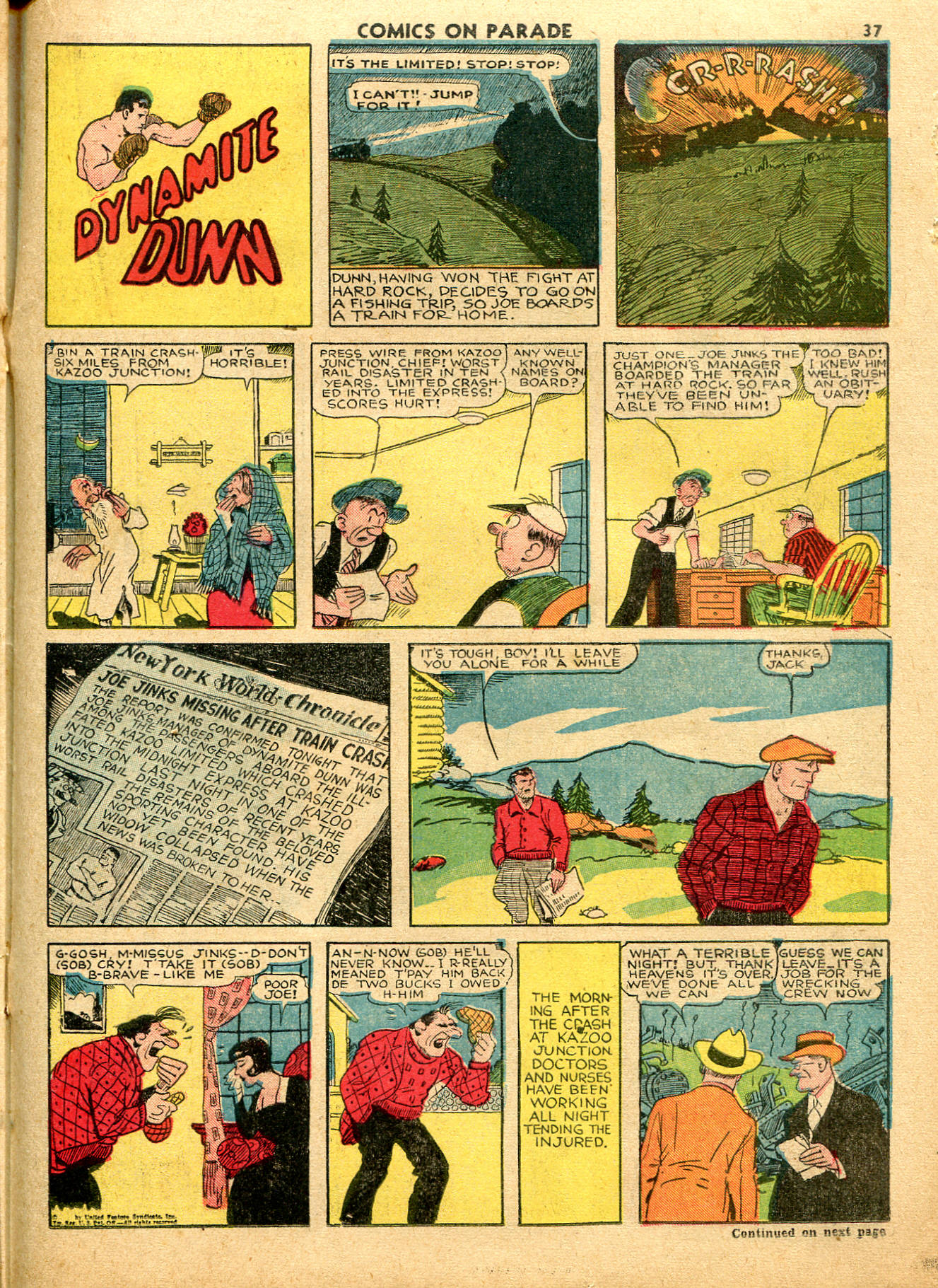Read online Comics on Parade comic -  Issue #28 - 39