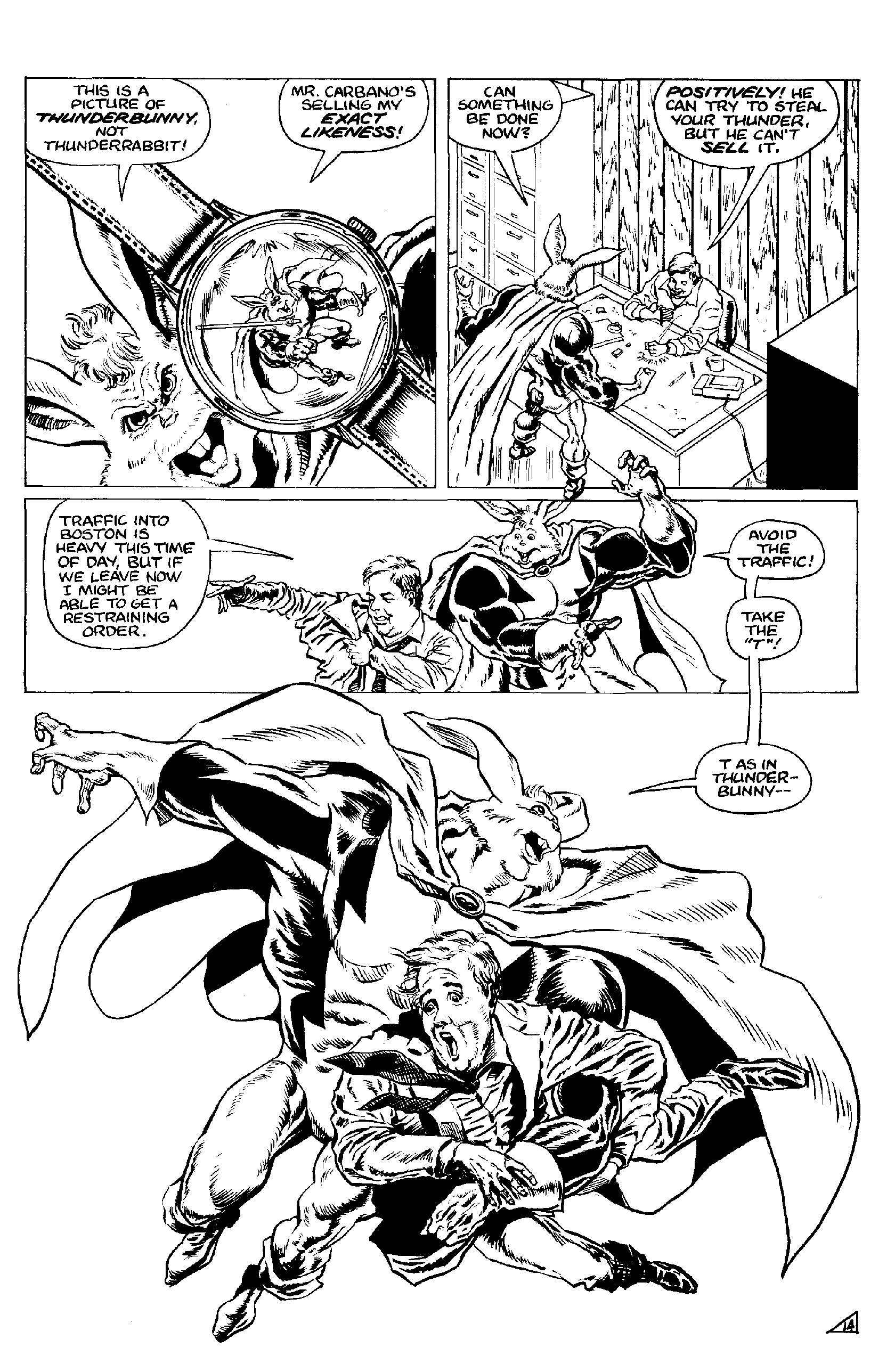 Read online Thunderbunny comic -  Issue #6 - 16