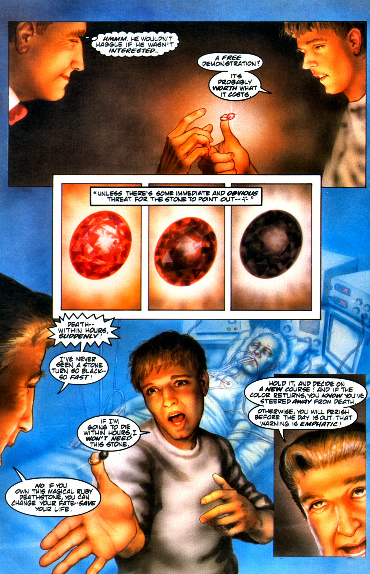 Read online Piers Anthony's Incarnations of Immortality: On A Pale Horse comic -  Issue #1 - 9