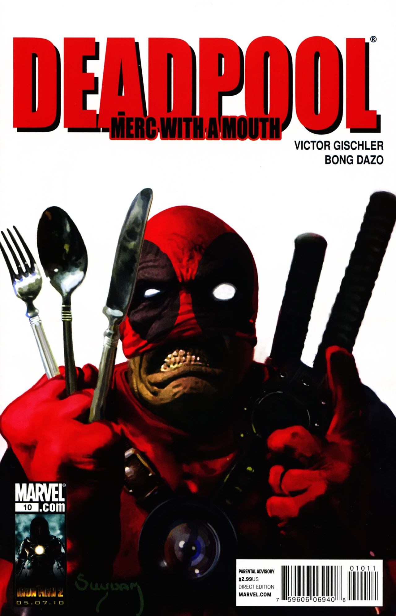 Read online Deadpool: Merc With a Mouth comic -  Issue #10 - 1