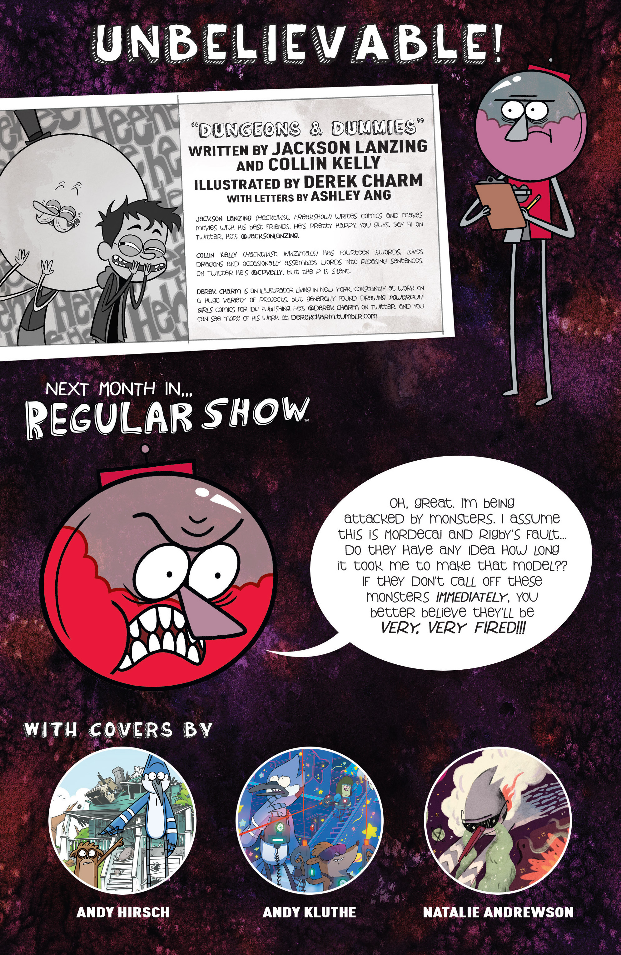 Read online Regular Show comic -  Issue #18 - 25