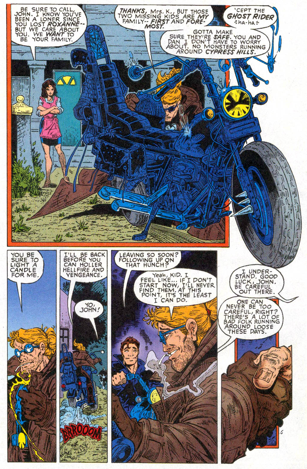 Read online Over the Edge comic -  Issue #9 - 10