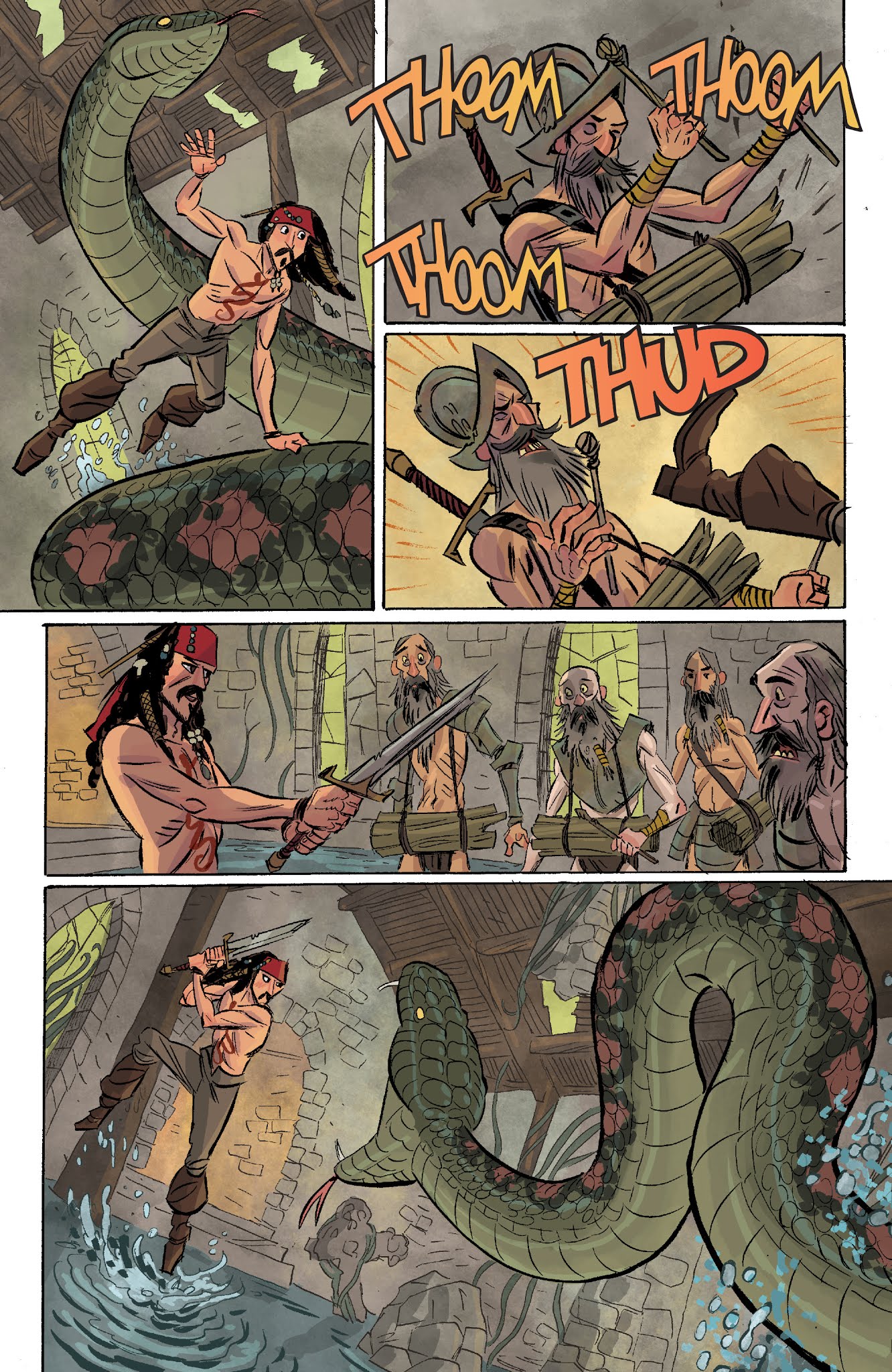 Read online Disney Pirates of the Caribbean comic -  Issue #4 - 17