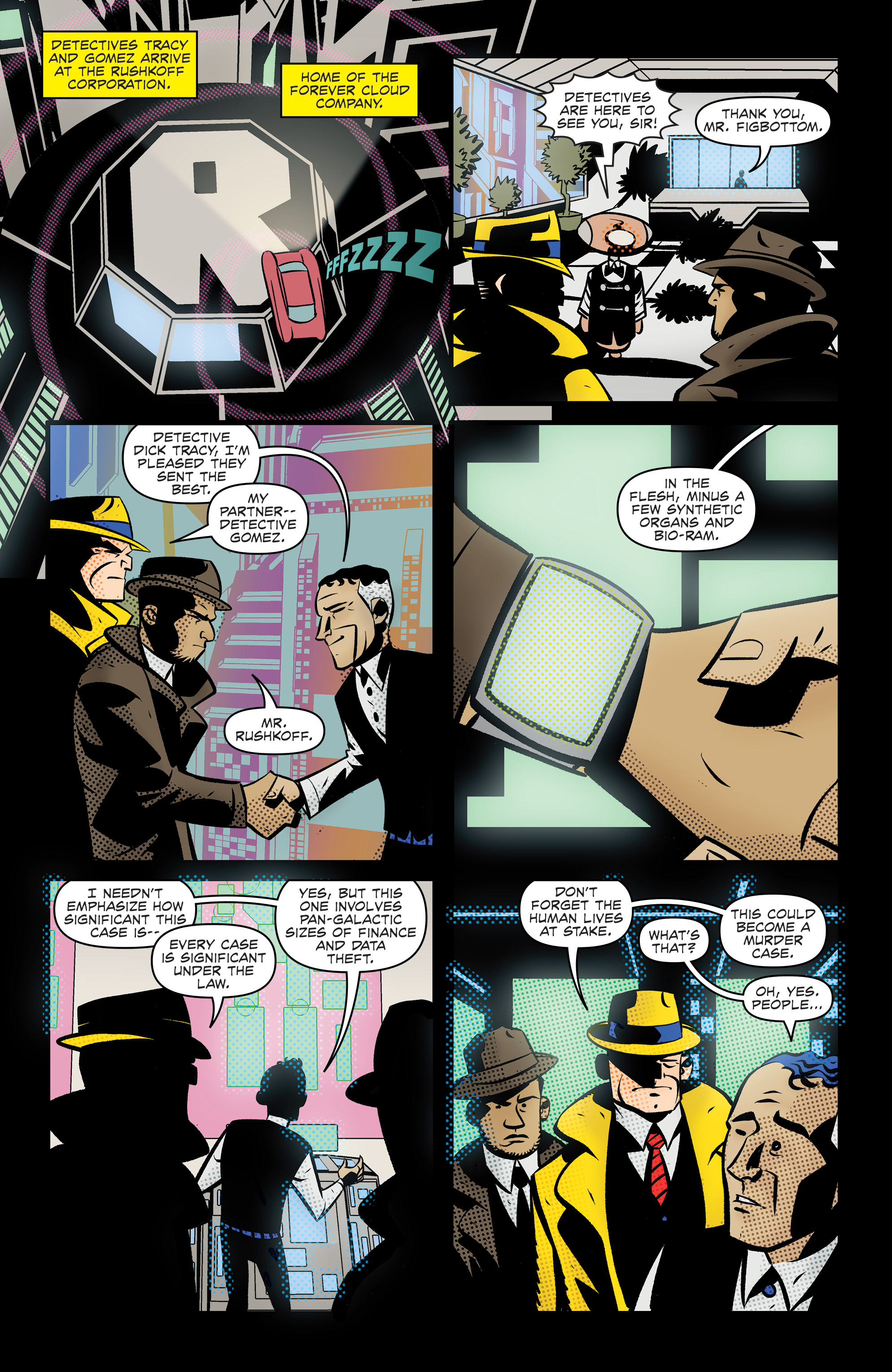 Read online Dick Tracy Forever comic -  Issue #4 - 9