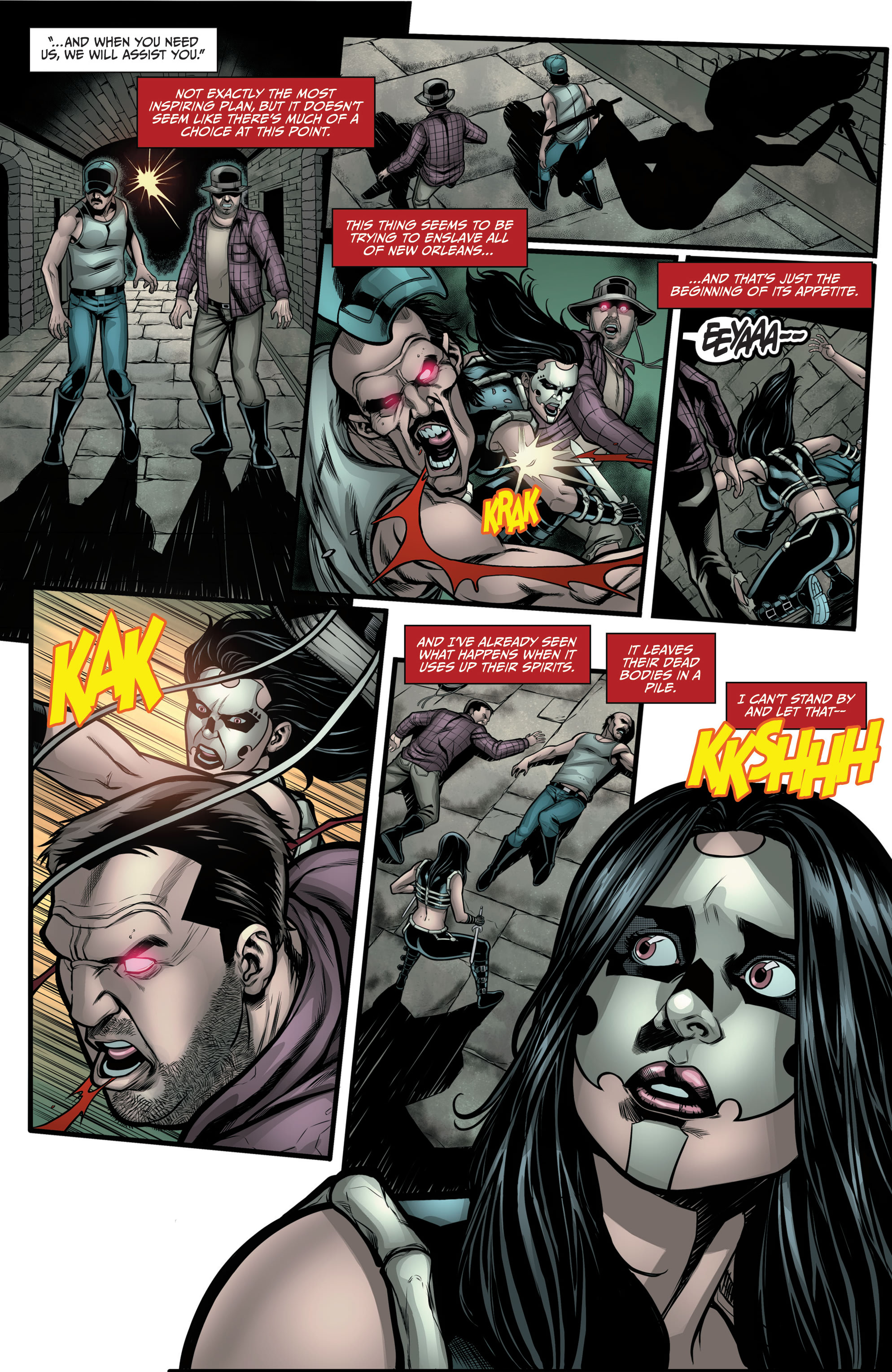 Read online Mystere Annual: Spawn of the Abyss comic -  Issue # Full - 38