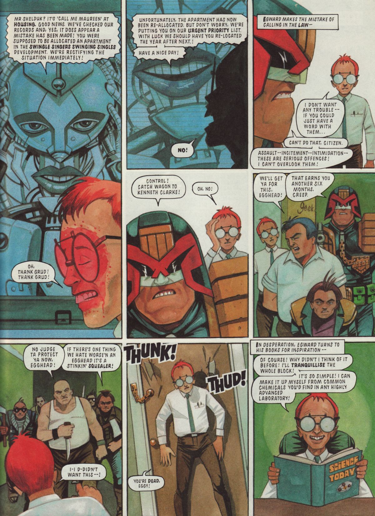 Read online Judge Dredd: The Megazine (vol. 2) comic -  Issue #36 - 5