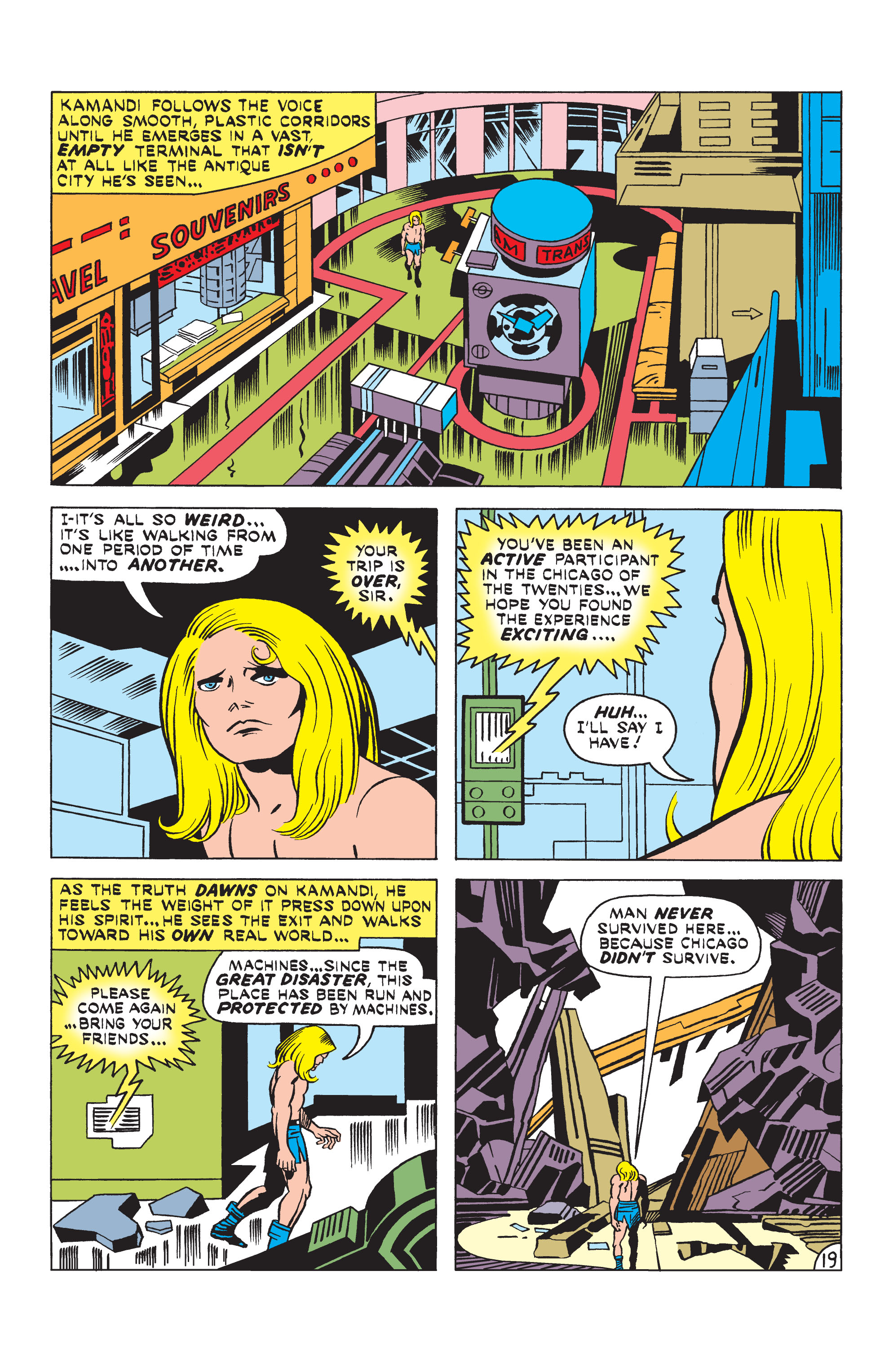 Read online Kamandi, The Last Boy On Earth comic -  Issue #20 - 19