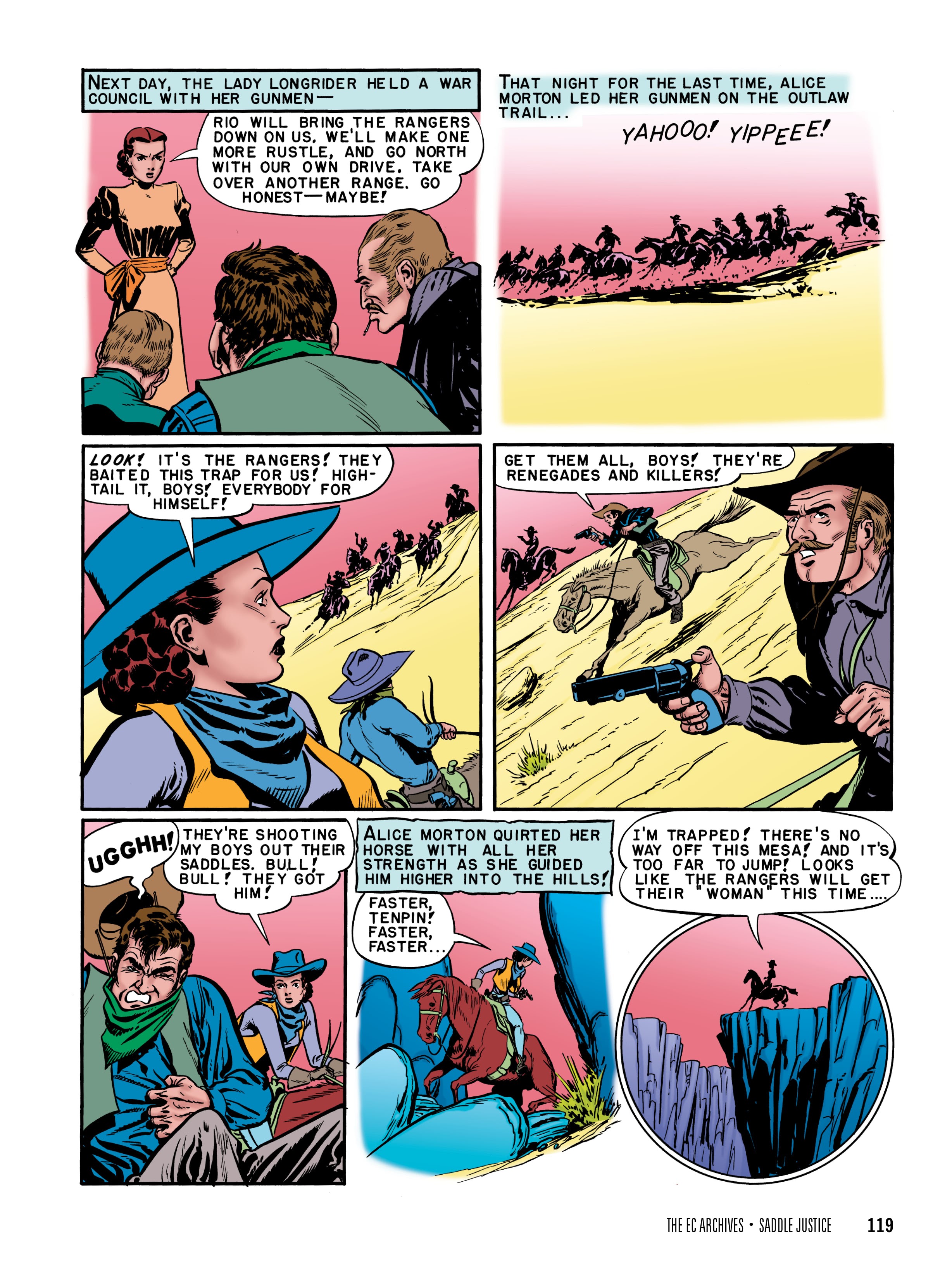 Read online The EC Archives: Saddle Justice comic -  Issue # TPB (Part 2) - 21