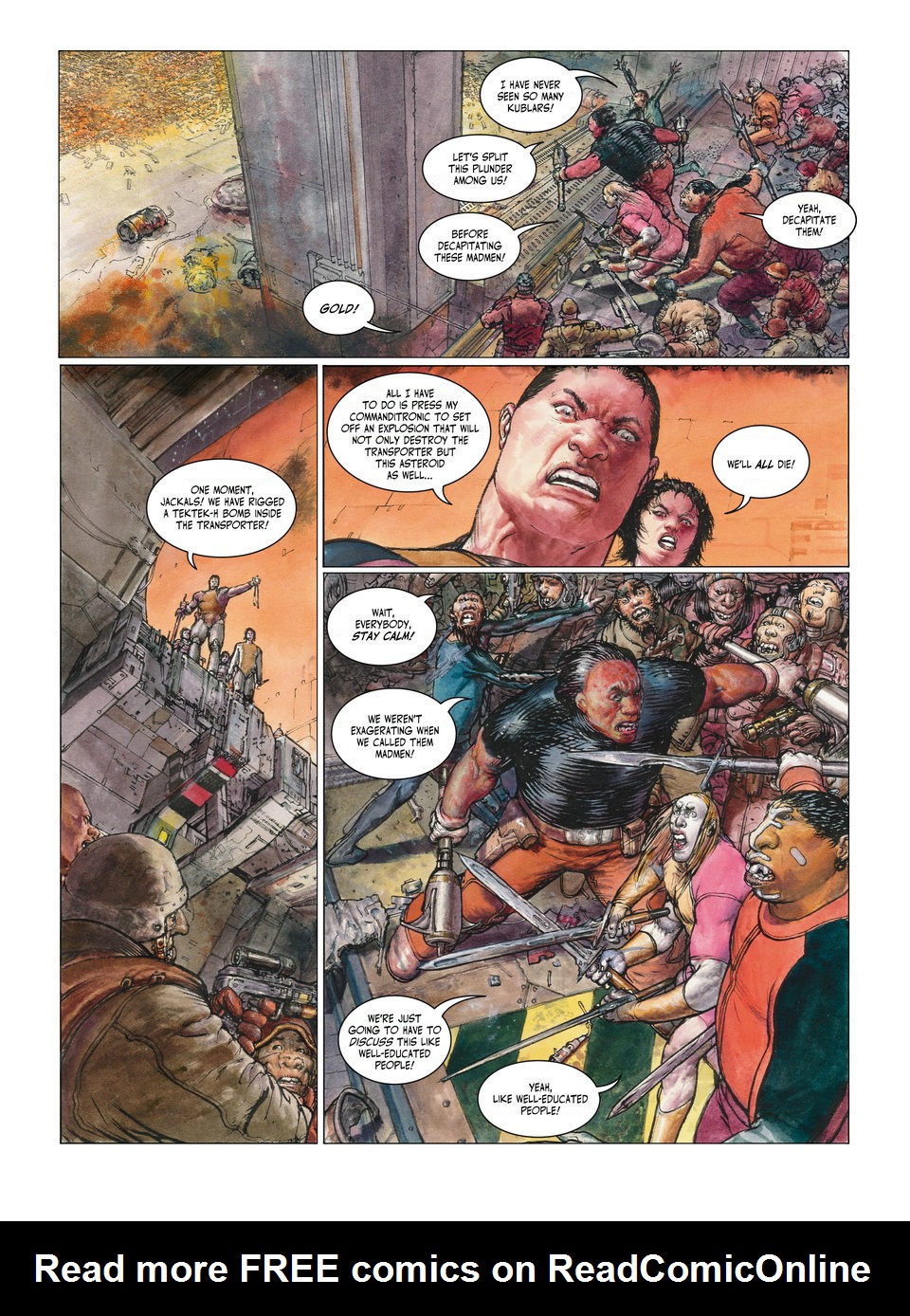 Read online Metabarons Genesis: Castaka comic -  Issue # TPB - 72