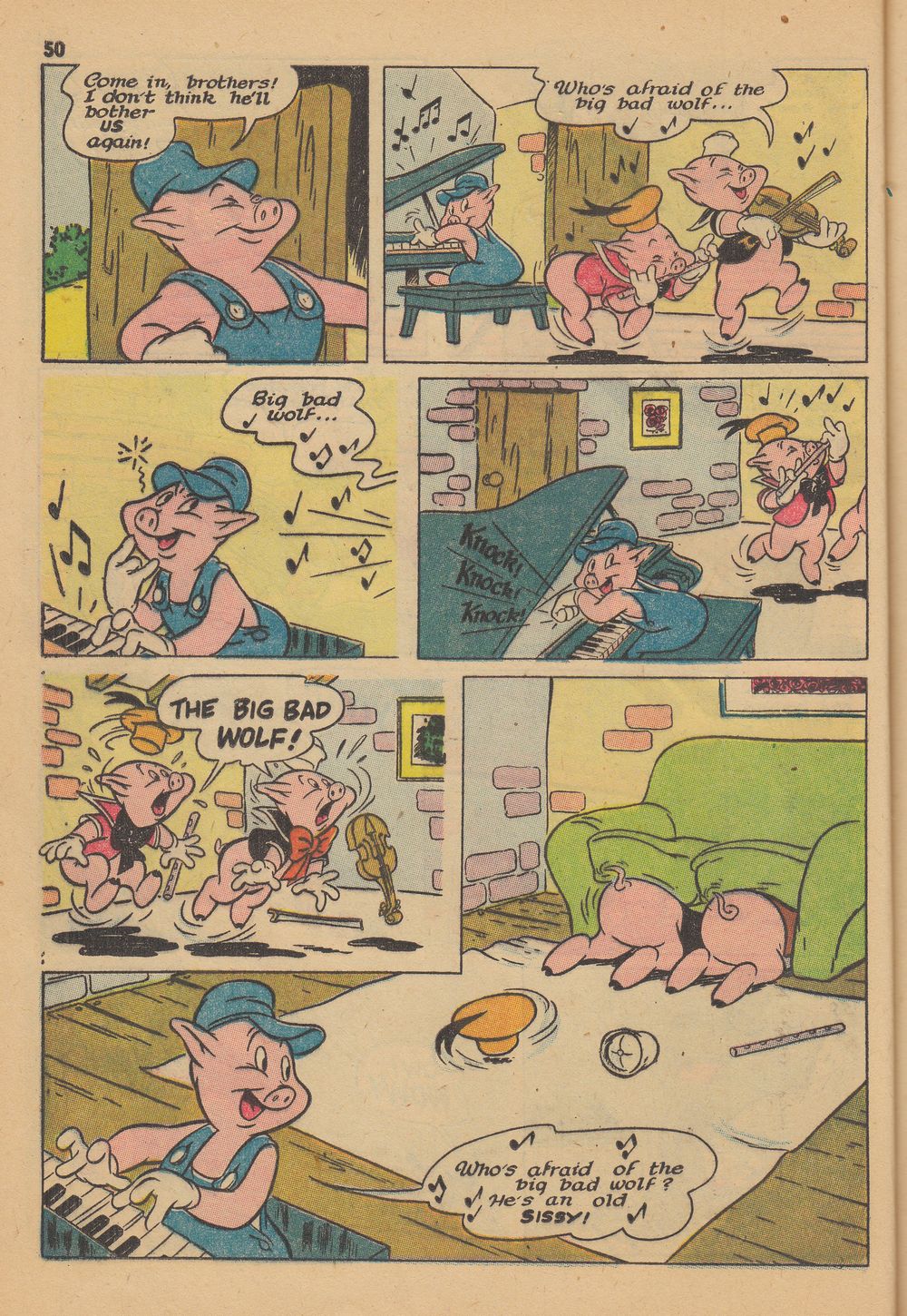 Read online Walt Disney's Silly Symphonies comic -  Issue #1 - 52