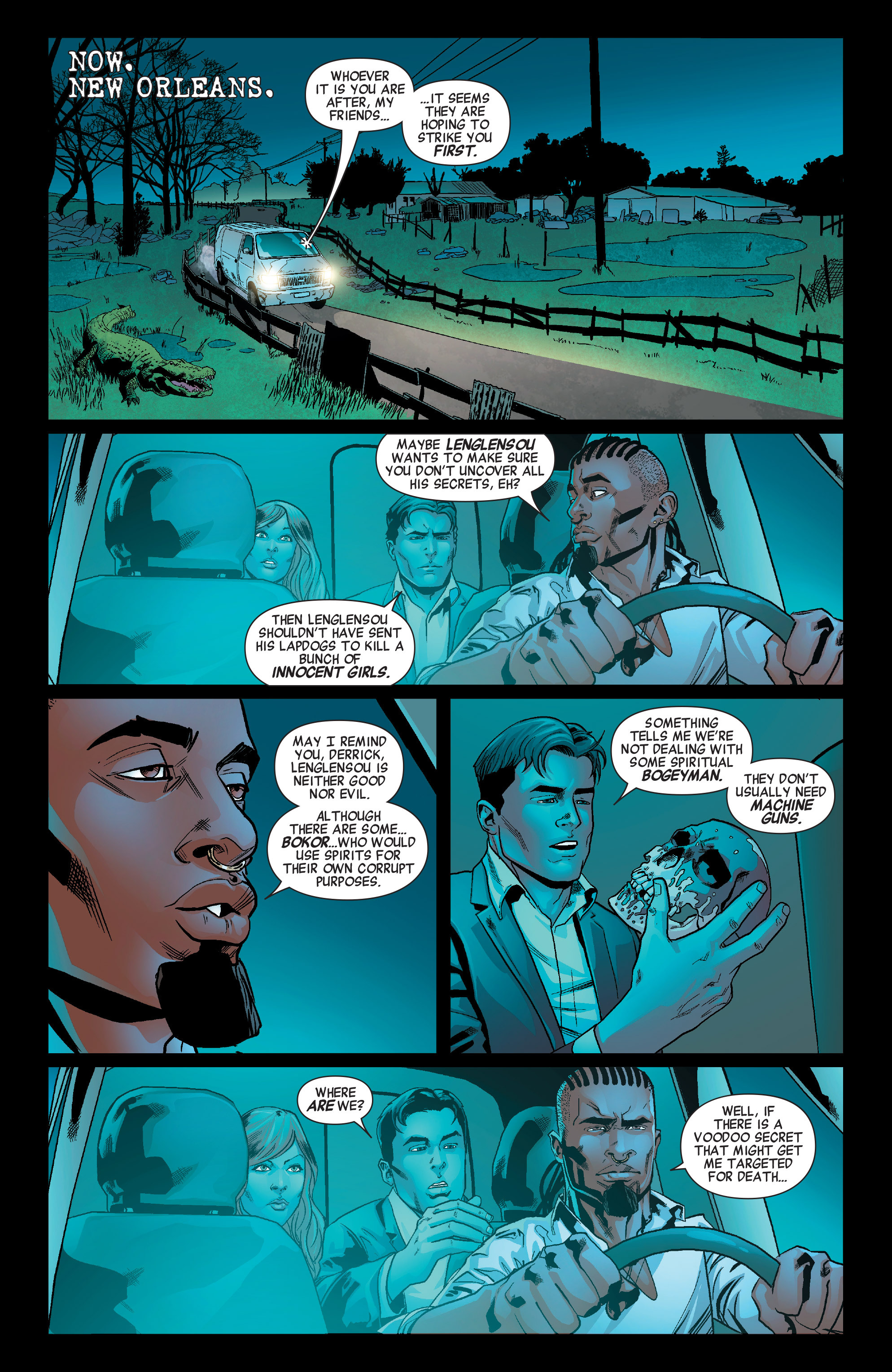 Read online Castle: Unholy Storm comic -  Issue # TPB - 51