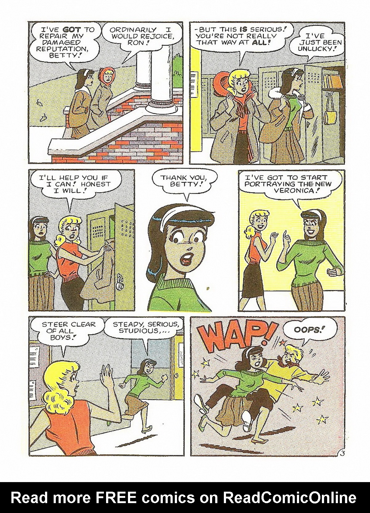 Read online Betty and Veronica Digest Magazine comic -  Issue #29 - 182
