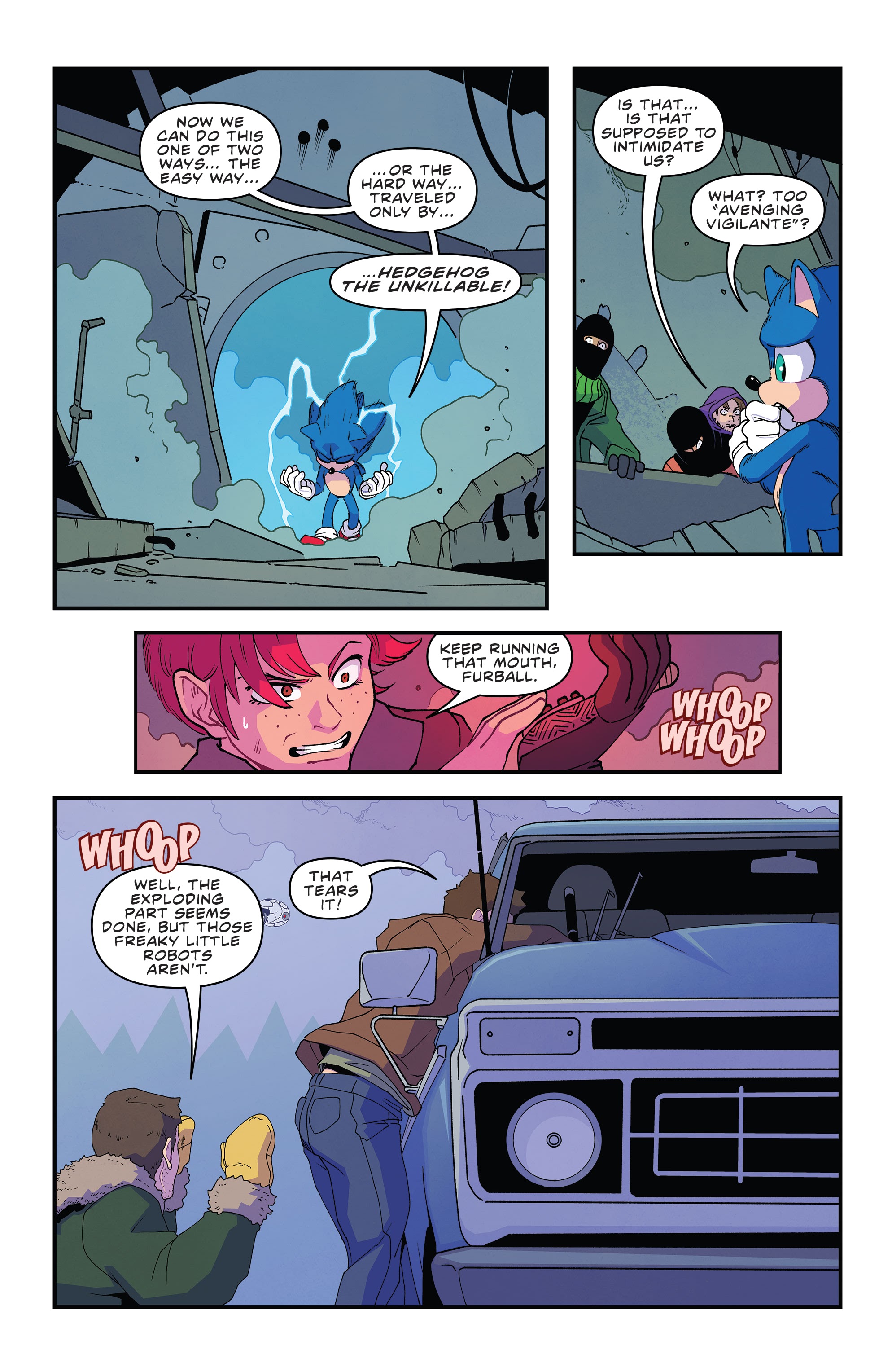 Read online Sonic the Hedgehog 2: The Official Movie Pre-Quill comic -  Issue # Full - 17
