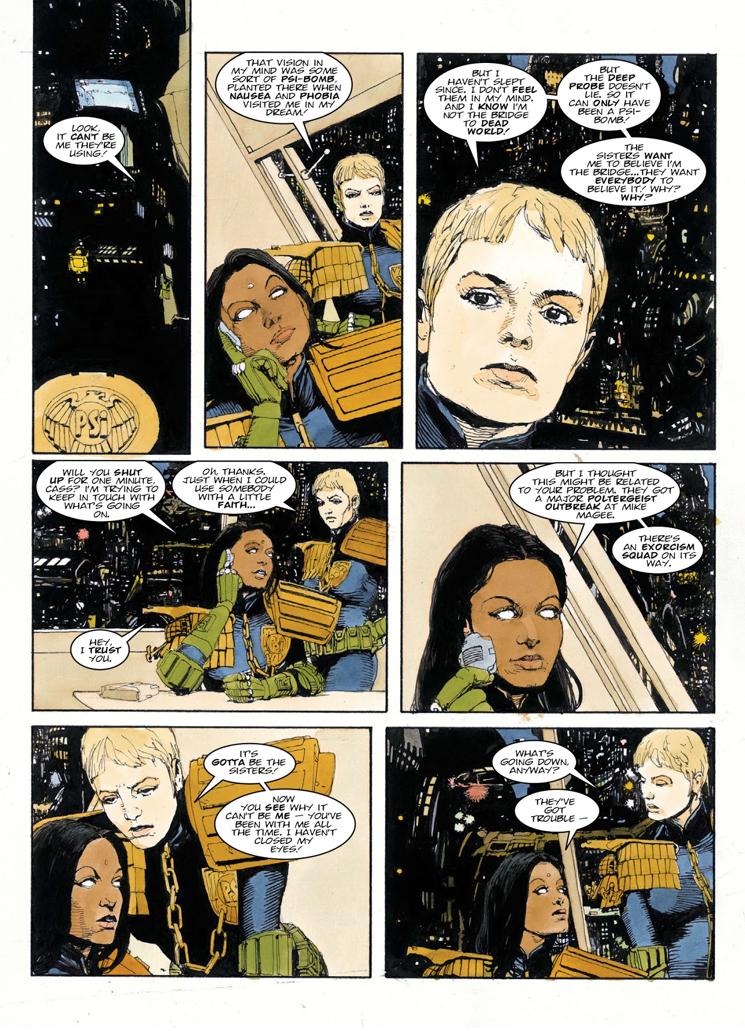 Read online Judge Anderson: The Psi Files comic -  Issue # TPB 5 - 24