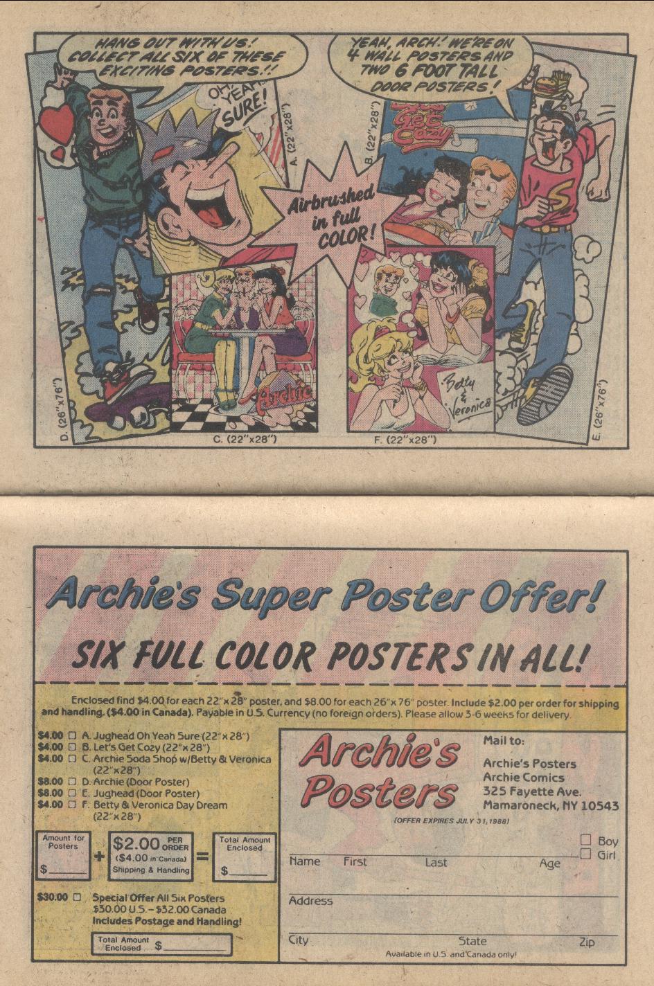 Read online Archie...Archie Andrews, Where Are You? Digest Magazine comic -  Issue #60 - 10
