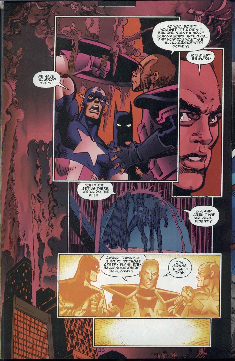 Read online DC Versus Marvel Comics comic -  Issue #4 - 25