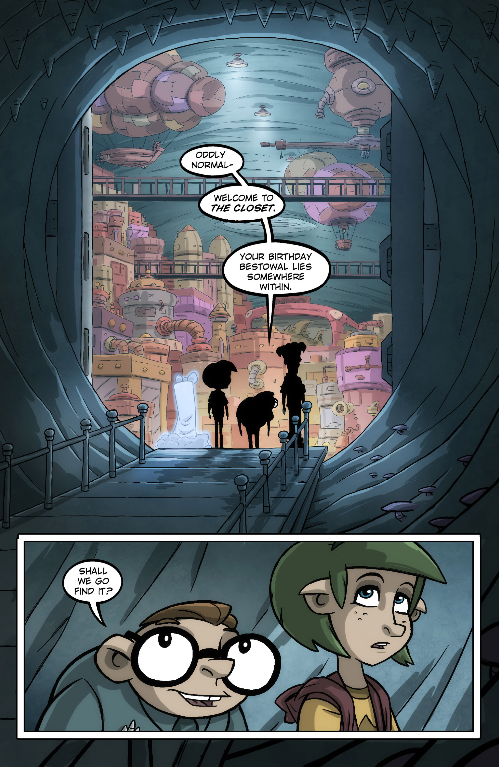 Read online Oddly Normal (2014) comic -  Issue #8 - 28