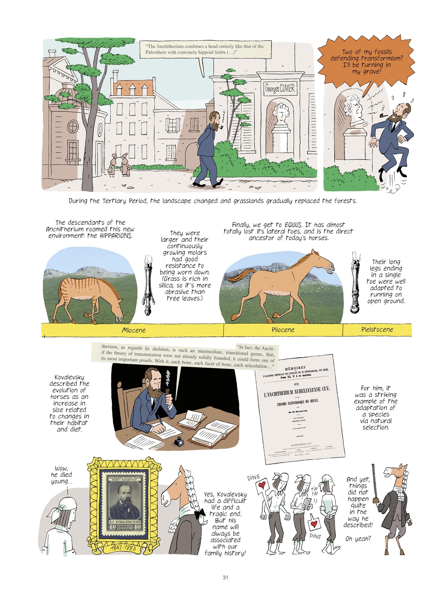 Read online Evolution, Darwin, God, and the Horse-People comic -  Issue # TPB - 30