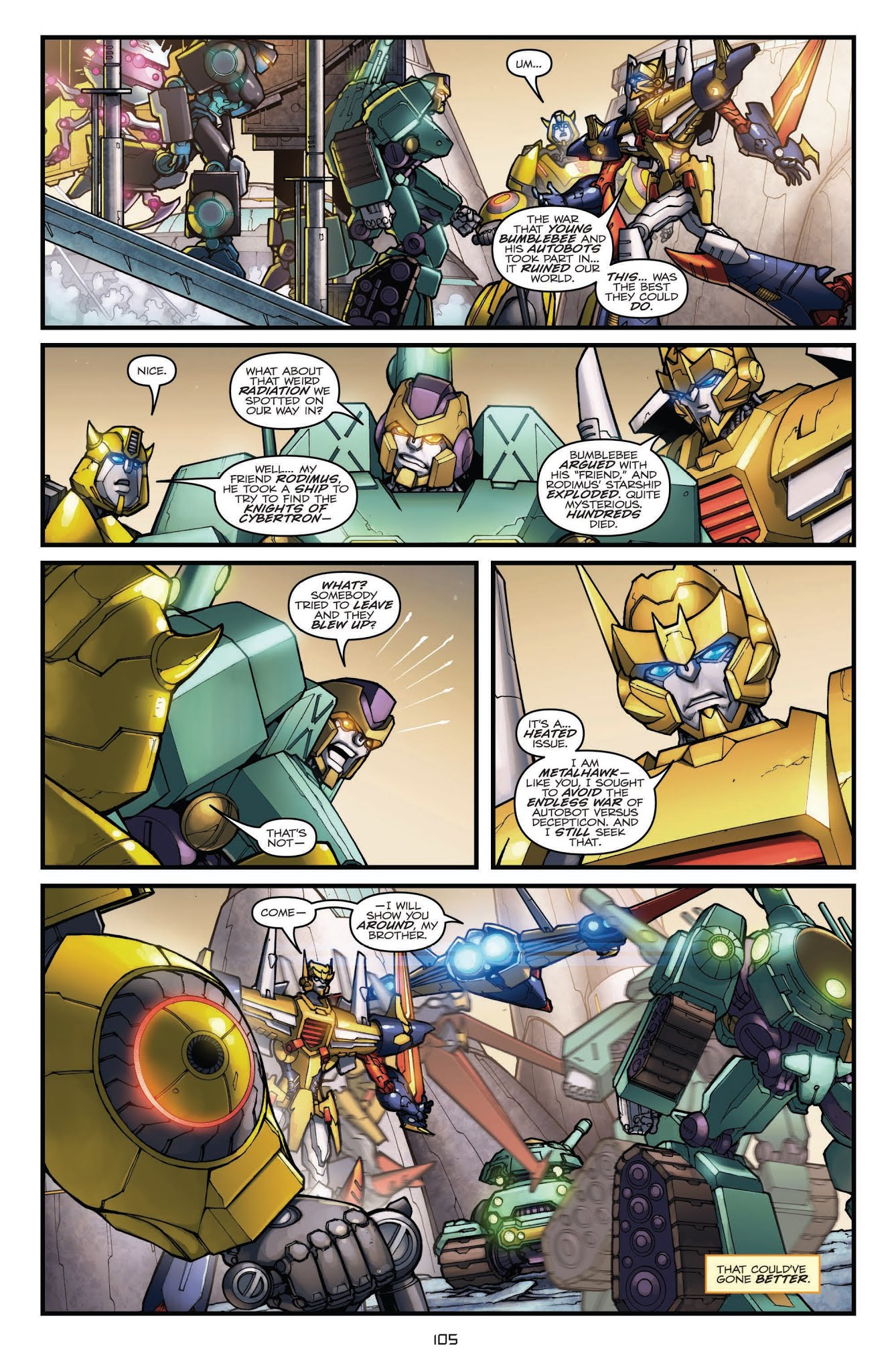 Read online Transformers: The IDW Collection Phase Two comic -  Issue # TPB 1 (Part 2) - 5
